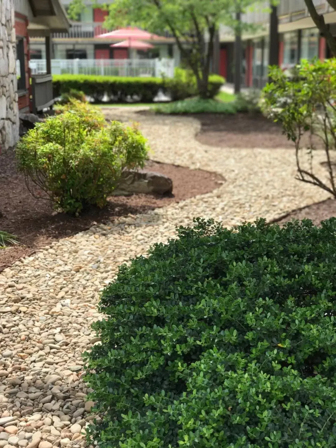 Landmark view, Garden in Great Smokies Inn - Cherokee