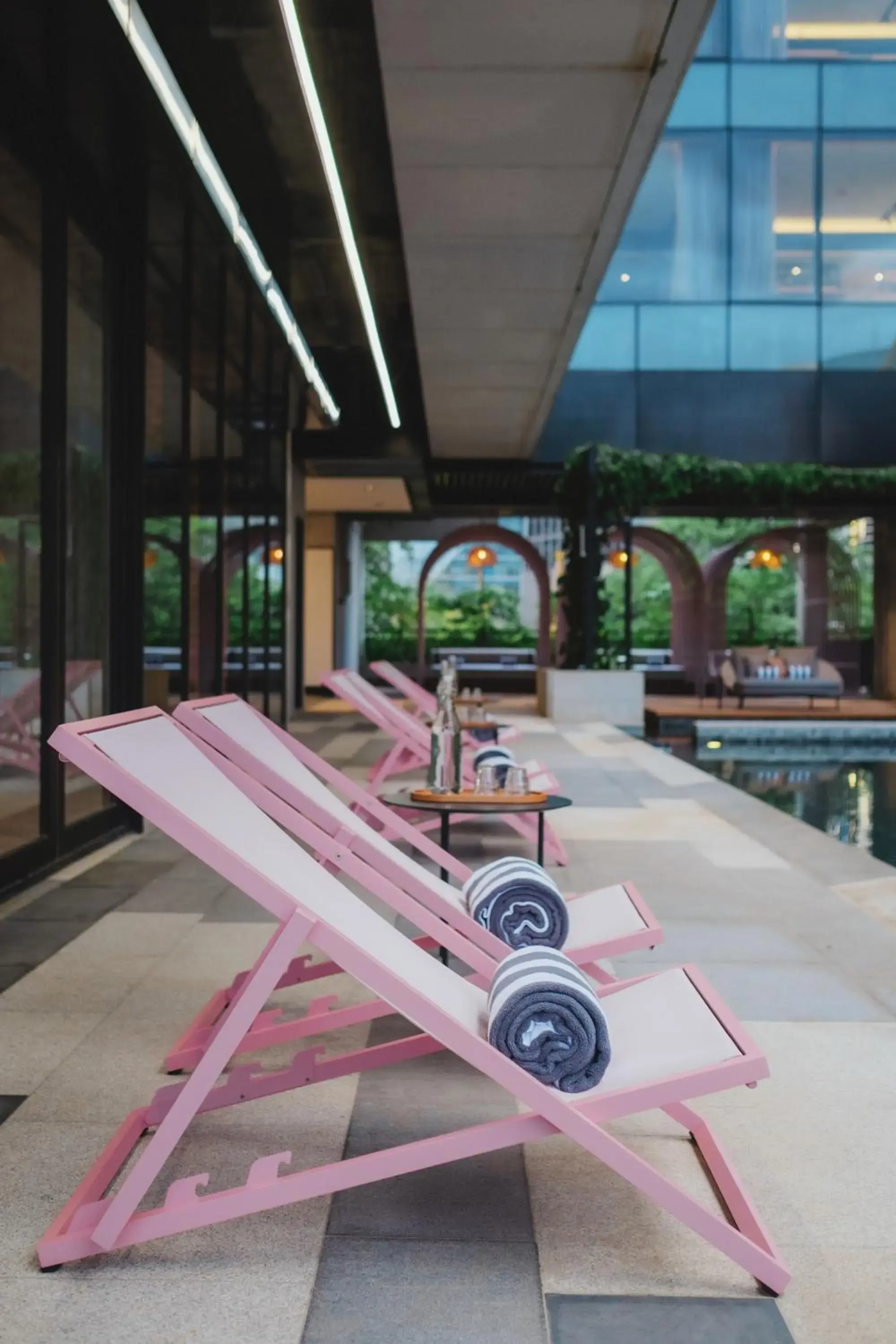 Swimming pool in KLoe Hotel Swimming pool in KLoe Hotel