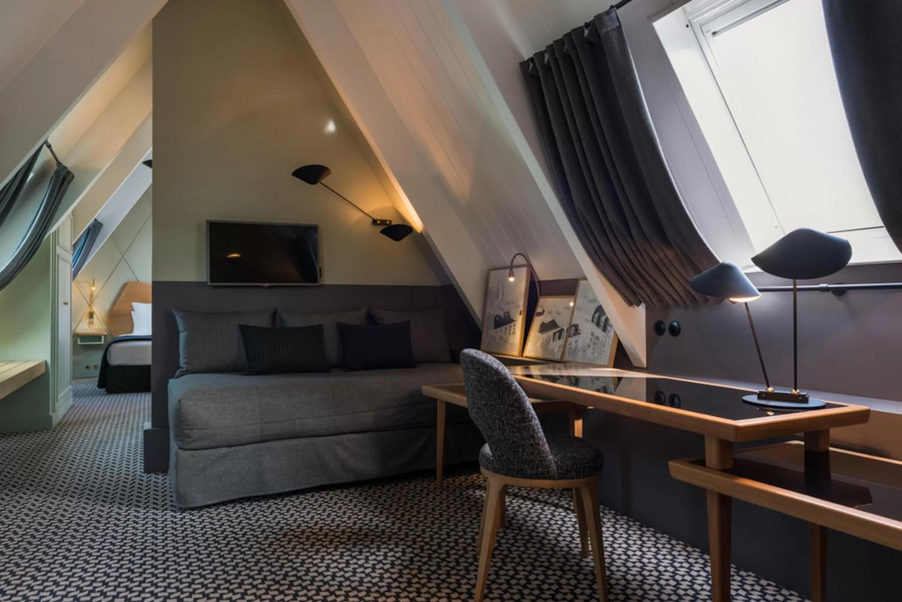 Bedroom in Millésime Hôtel