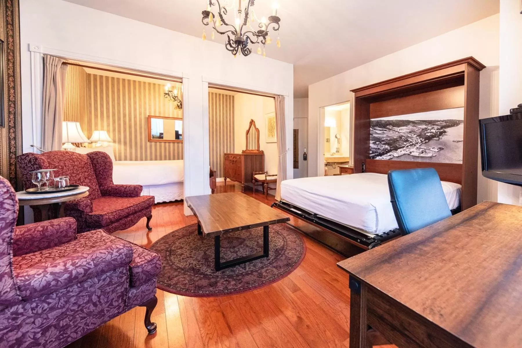 Bed in Auberge Sous les Arbres