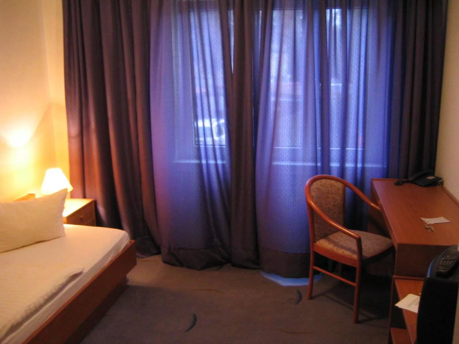 Decorative detail, Bed in Hotel Restaurant Marbella