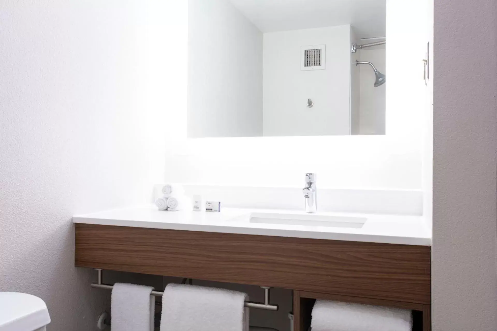 Bathroom in Holiday Inn Express - San Antonio Airport, an IHG Hotel