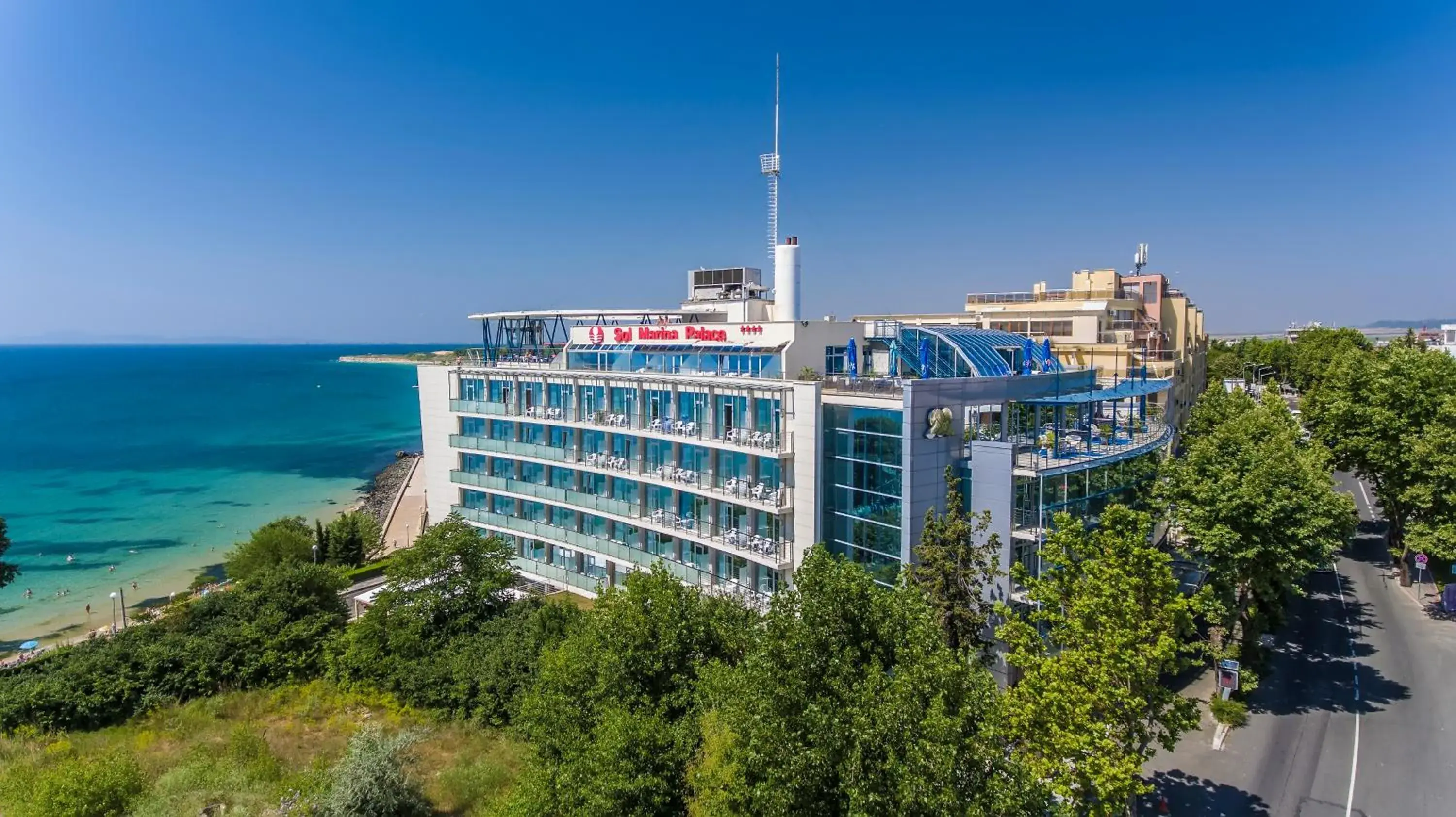 Property building in Sol Marina Palace Hotel