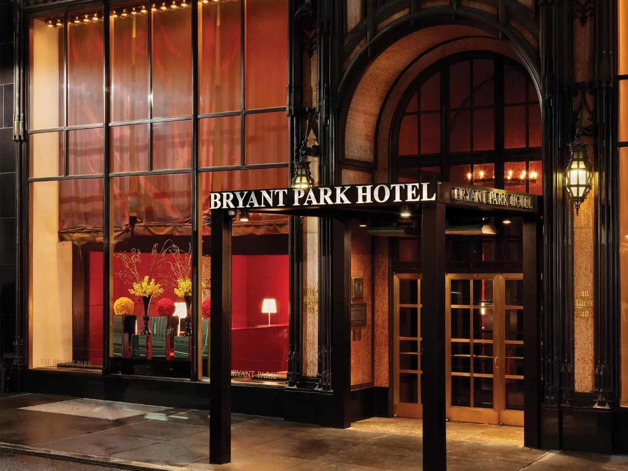 Facade/entrance in Bryant Park Hotel