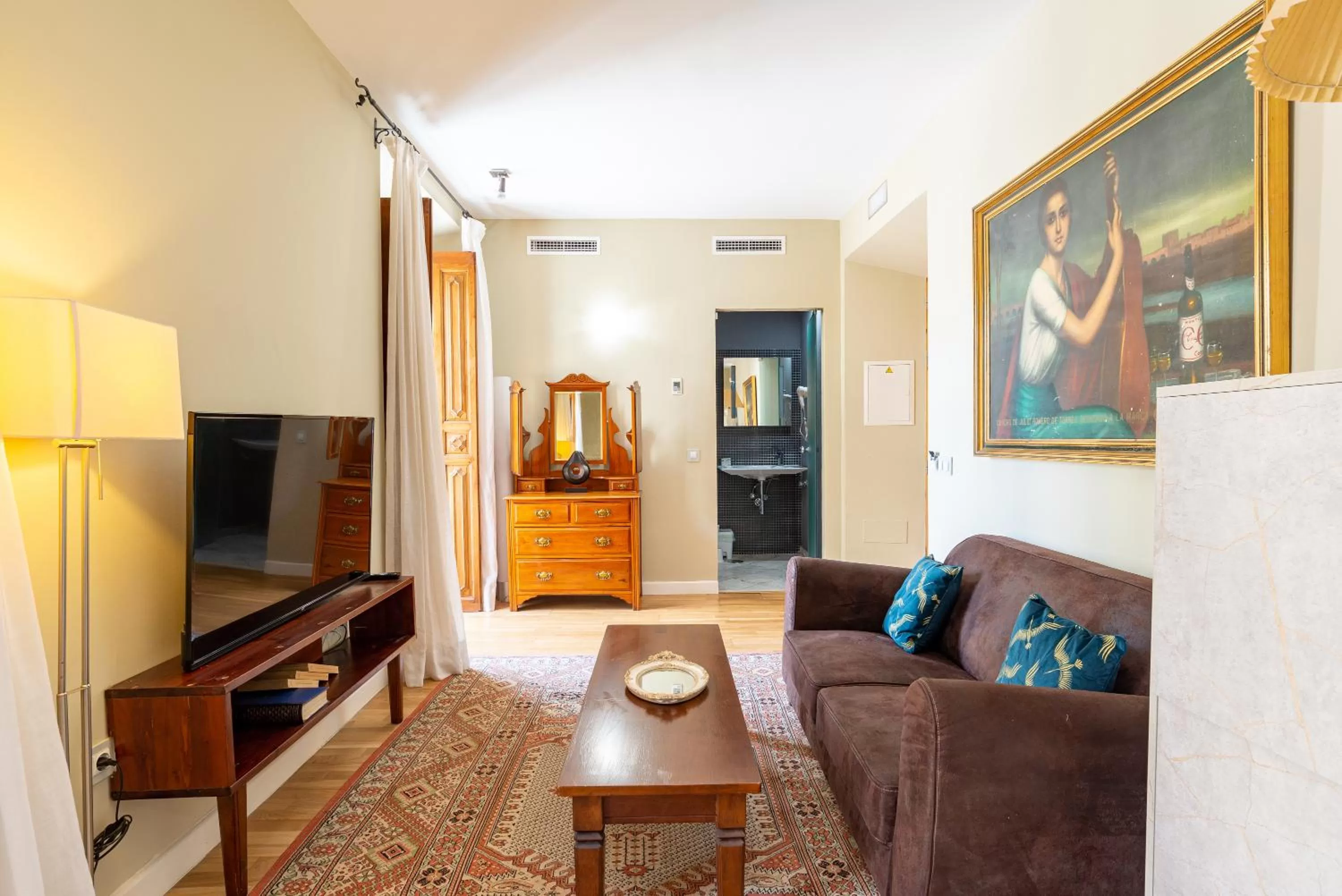 Living room in Hotel Albaicín