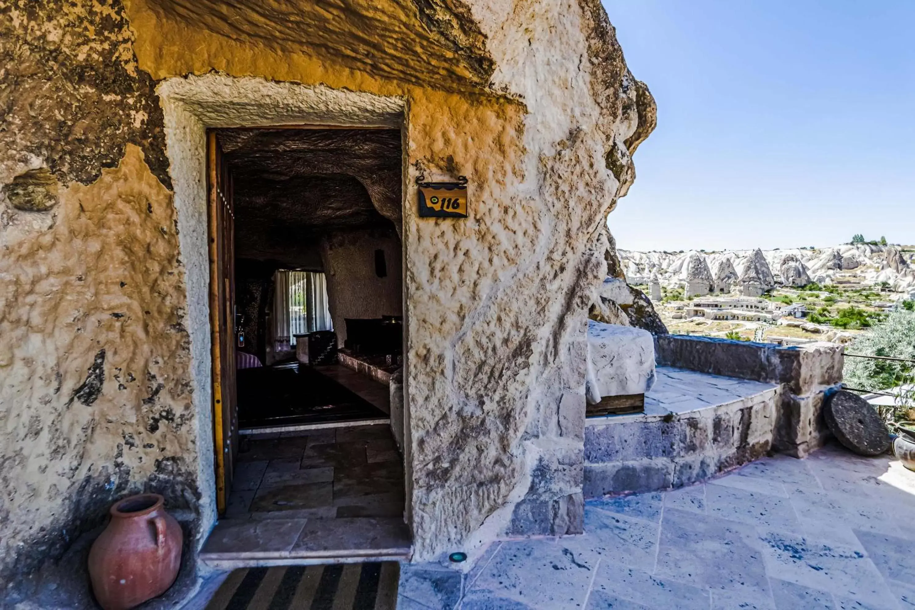 Facade/entrance, Winter in Kelebek Special Cave Hotel & Spa