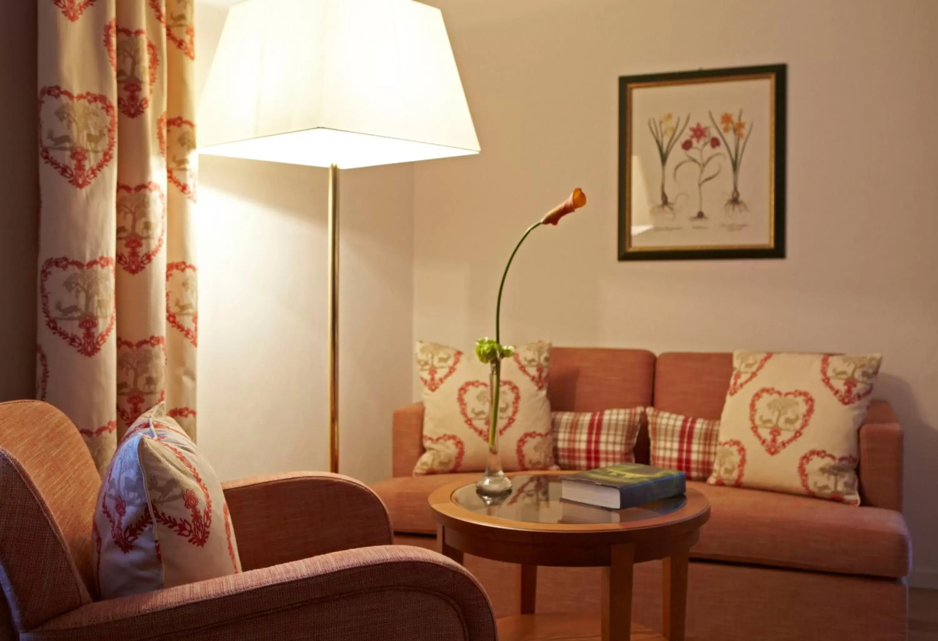 Seating Area in Hotel Walther - Relais & Châteaux