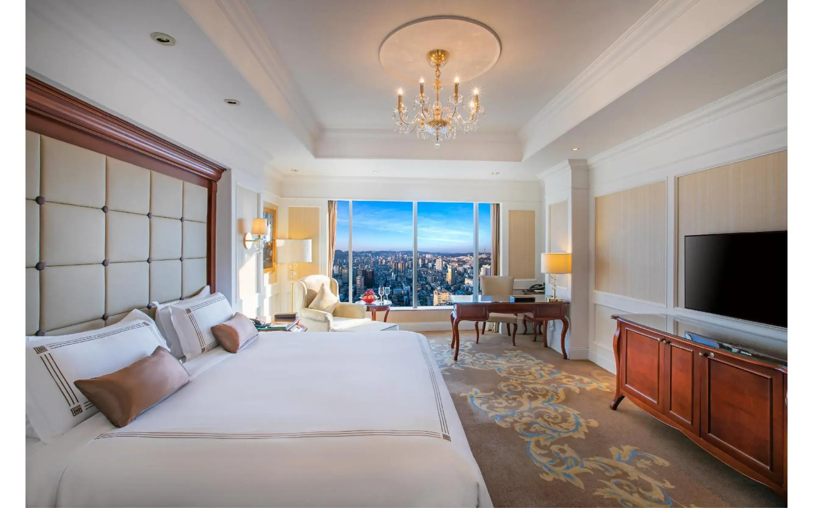 Photo of the whole room in Kempinski Hotel Guiyang Photo of the whole room in Kempinski Hotel Guiyang