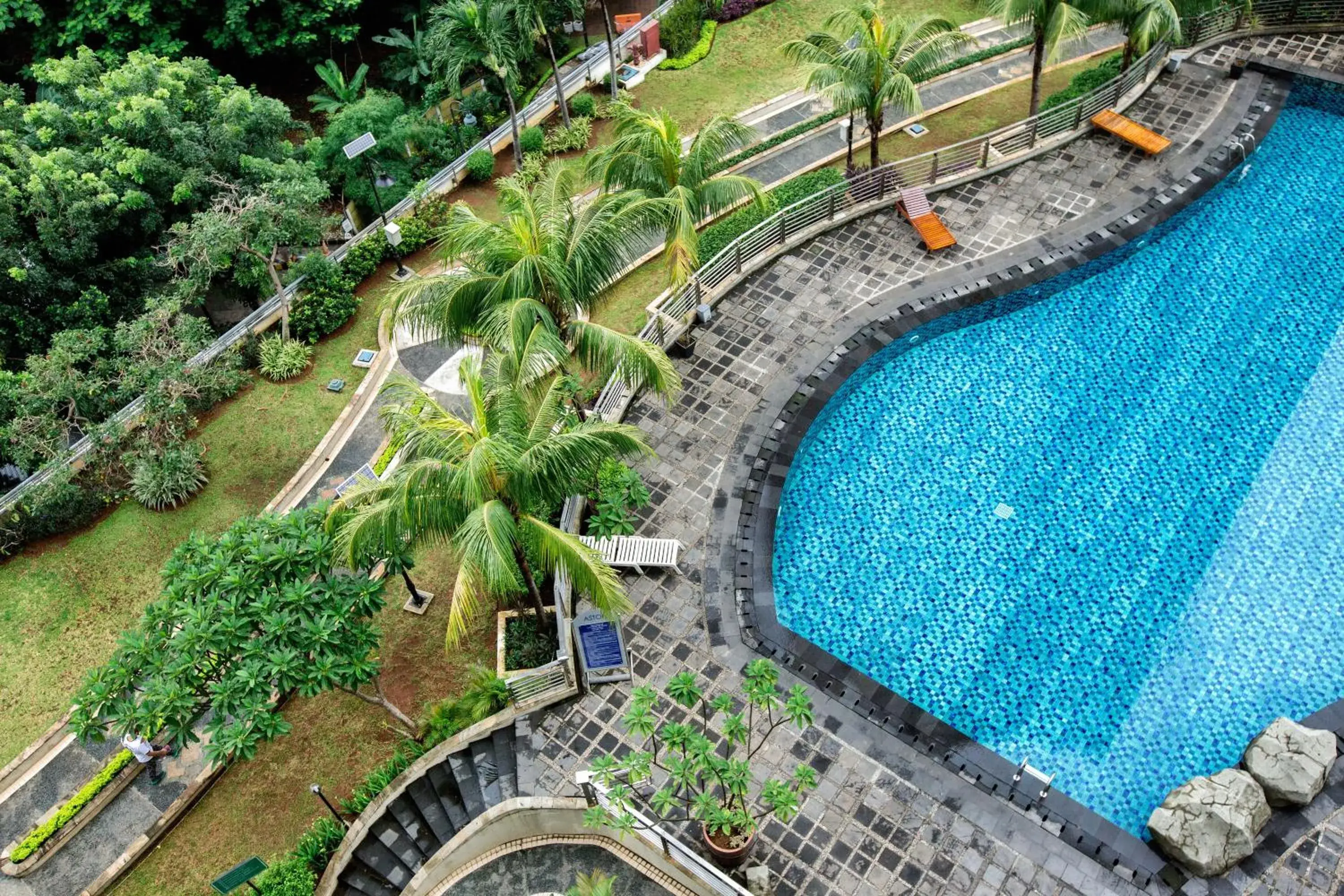 Swimming pool, Pool View in Horison Suite Residences Rasuna Jakarta