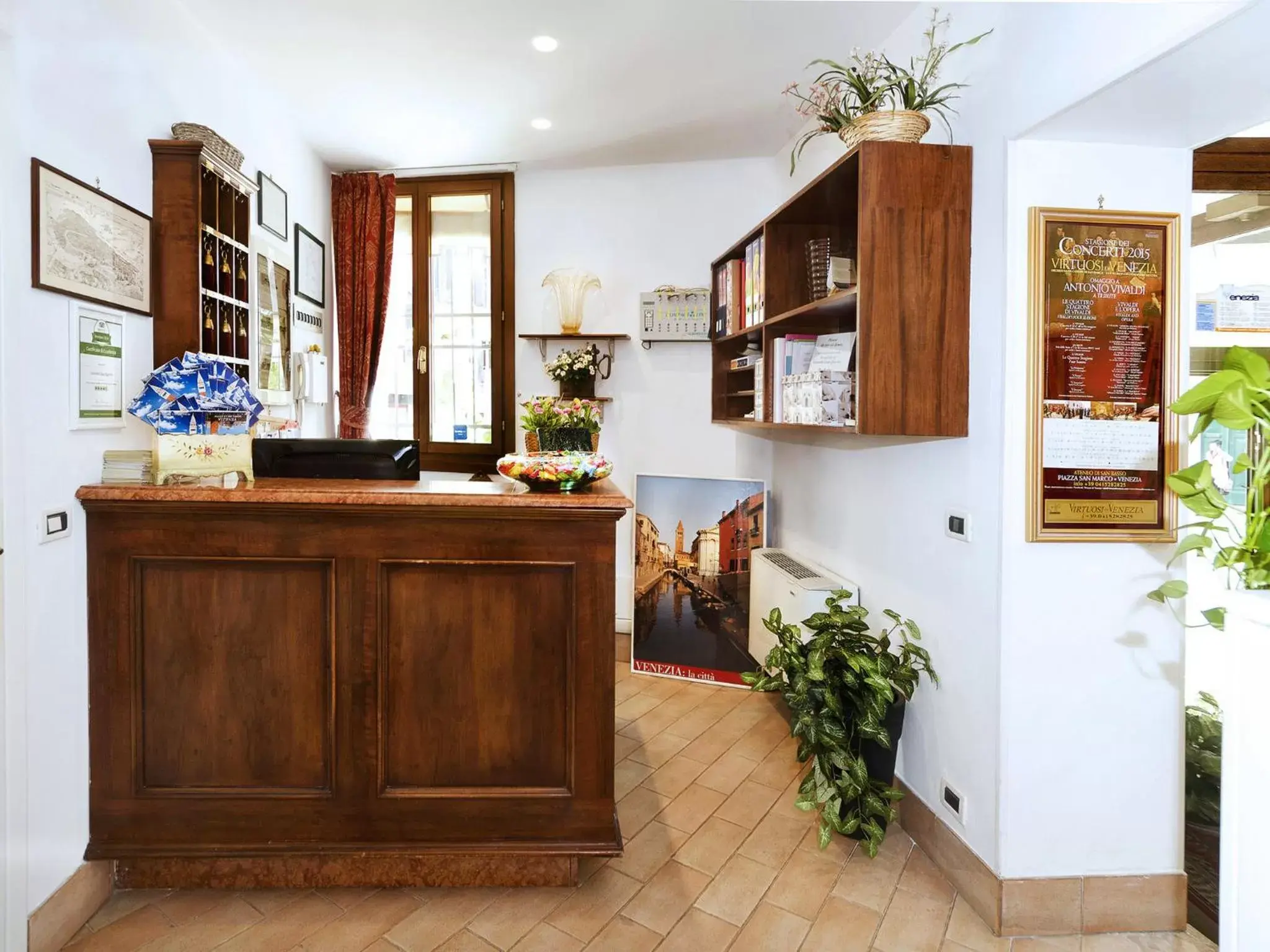 Lobby or reception, Lounge/Bar in Locanda Casa Querini