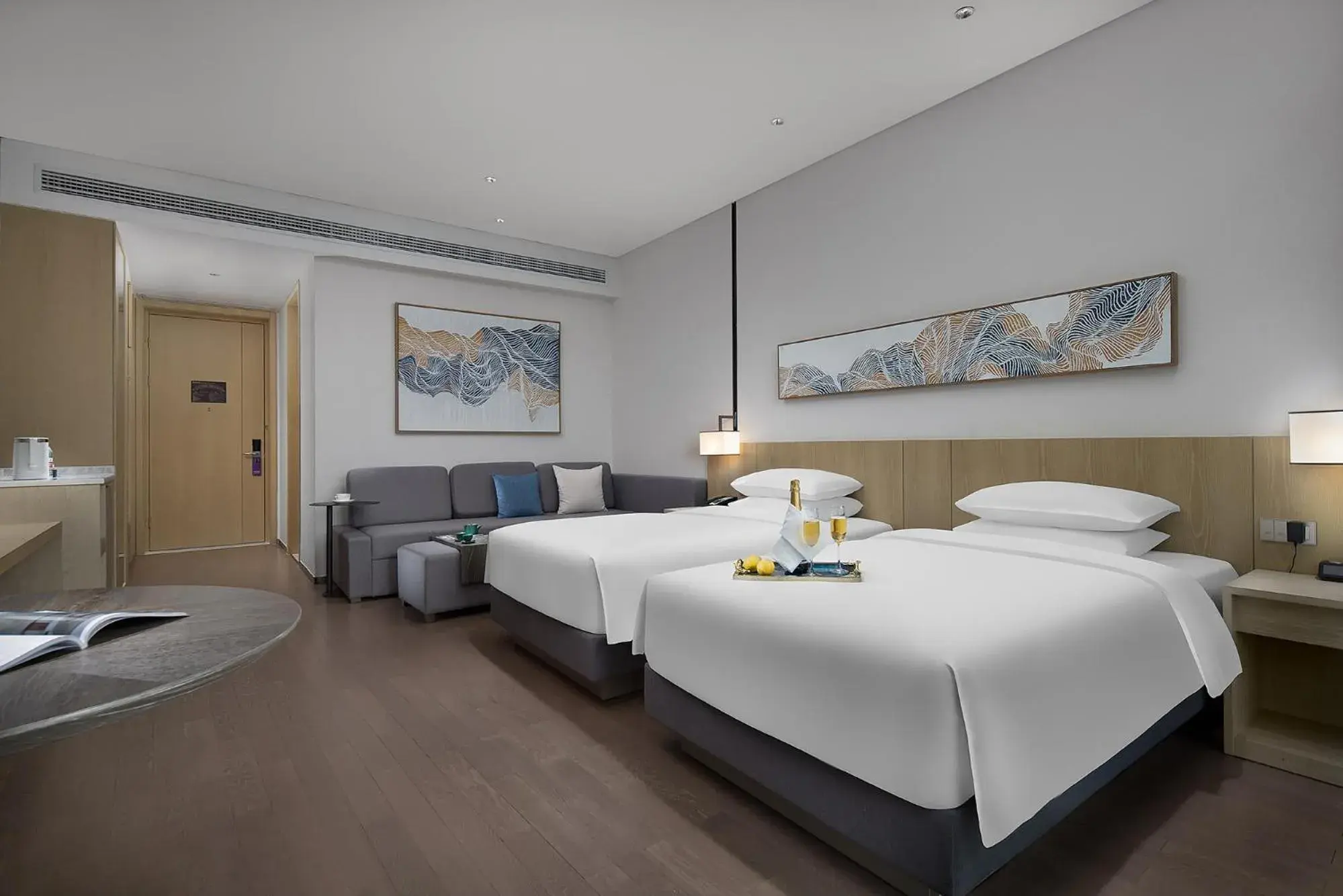 Bed in Hyatt Place Changsha Airport