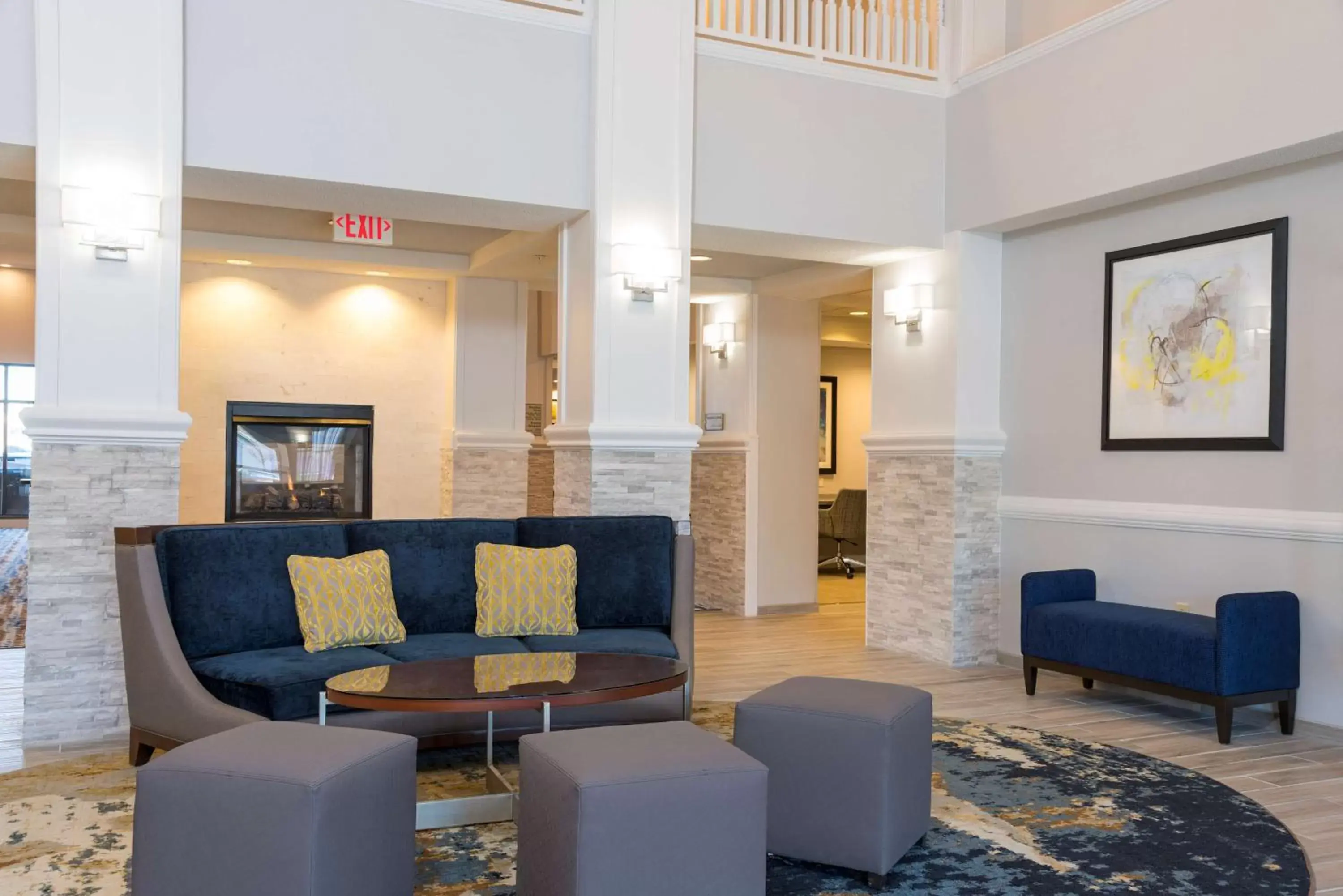 Lobby or reception, Seating Area in Homewood Suites by Hilton Bloomington
