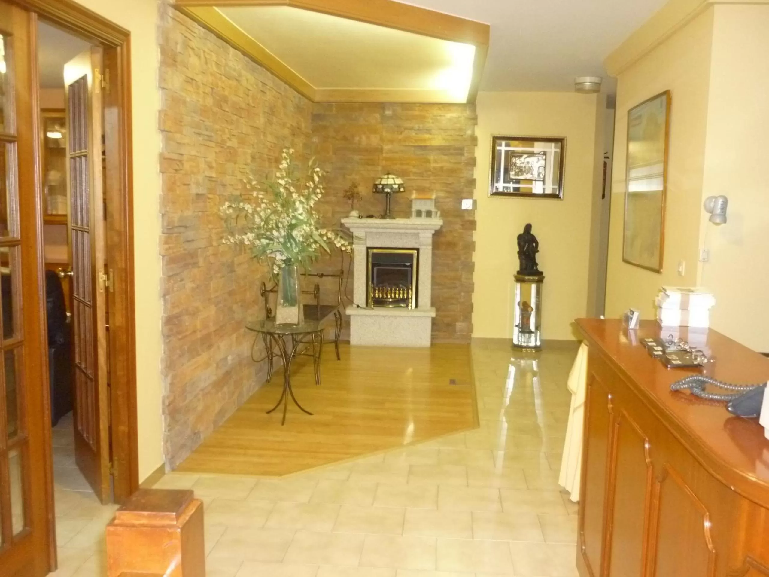 Lobby or reception in Hotel Francisco Javier