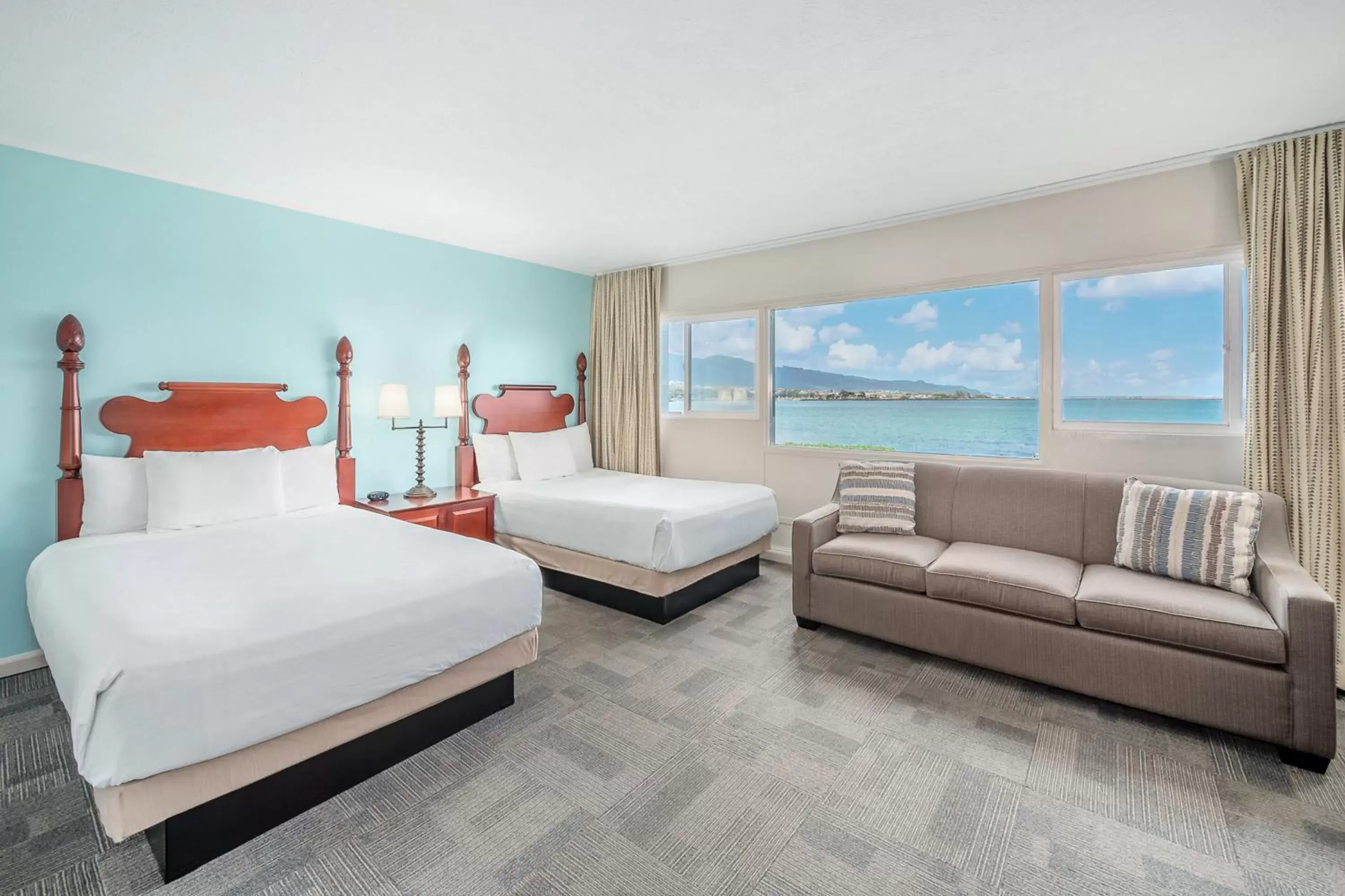 Bed in Maui Beach Hotel Bed in Maui Beach Hotel