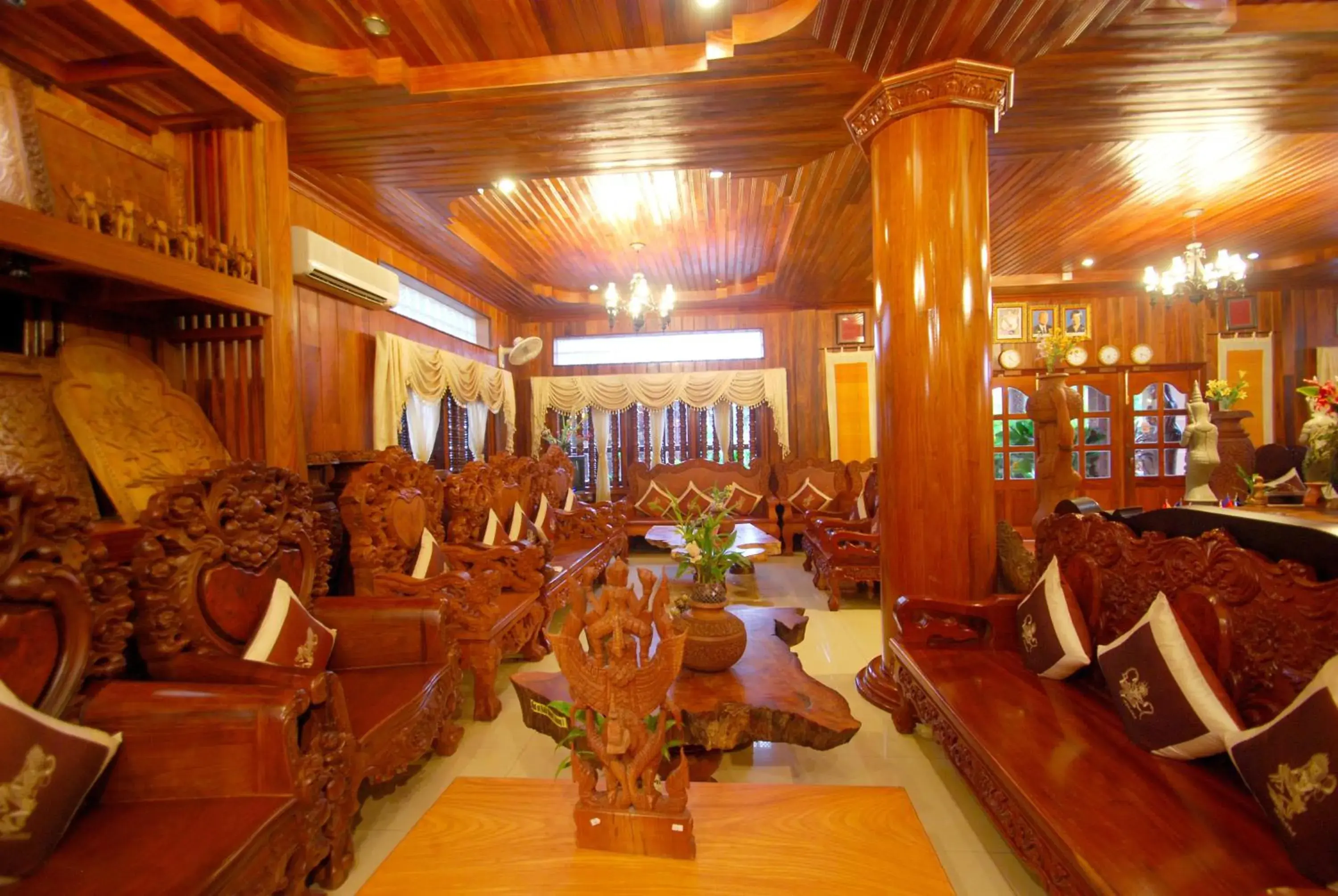 Living room in Shining Angkor Boutique Hotel Living room in Shining Angkor Boutique Hotel