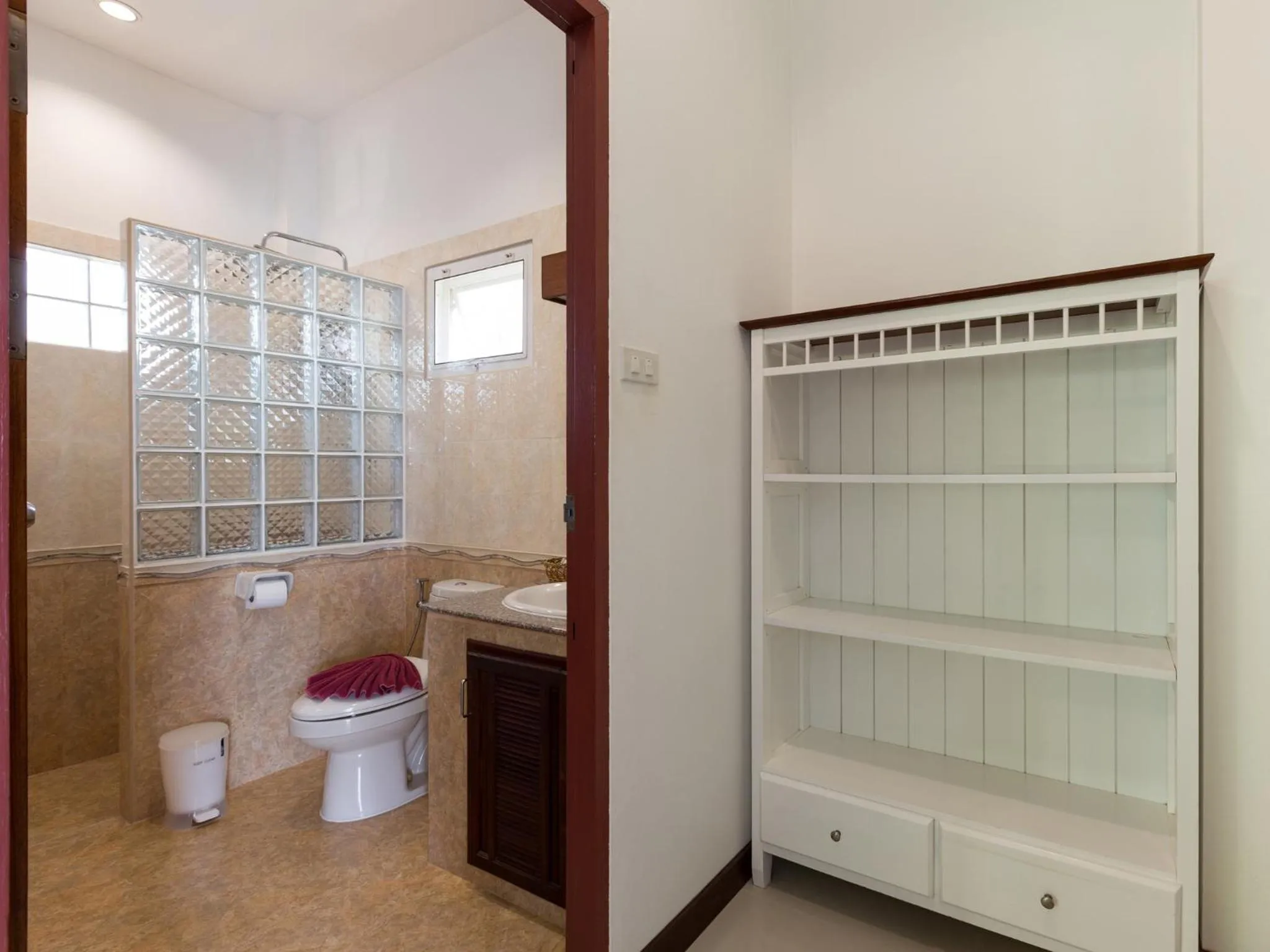 Shower in Le Piman Resort