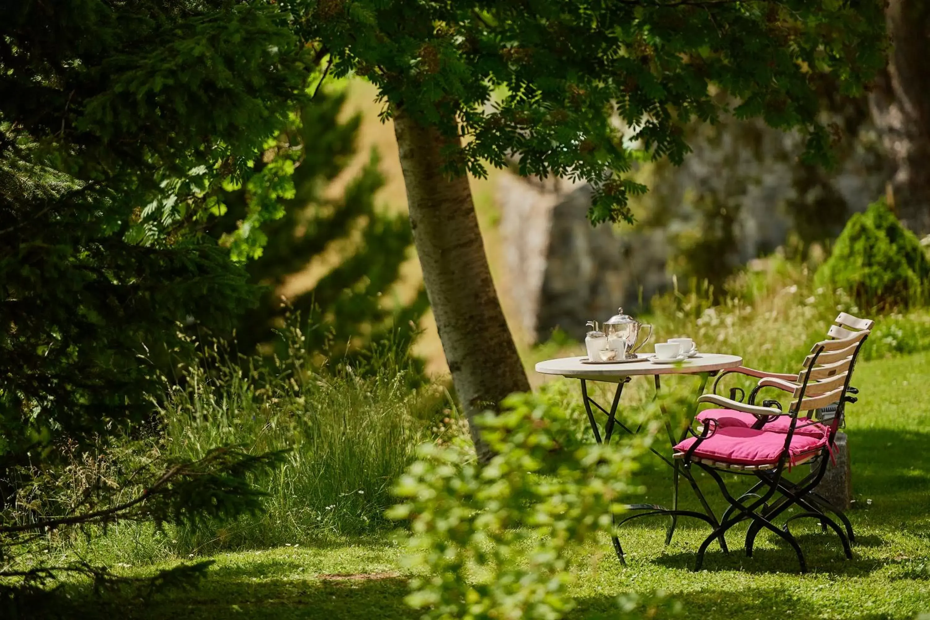 Garden in Hotel Stoffel - adults only