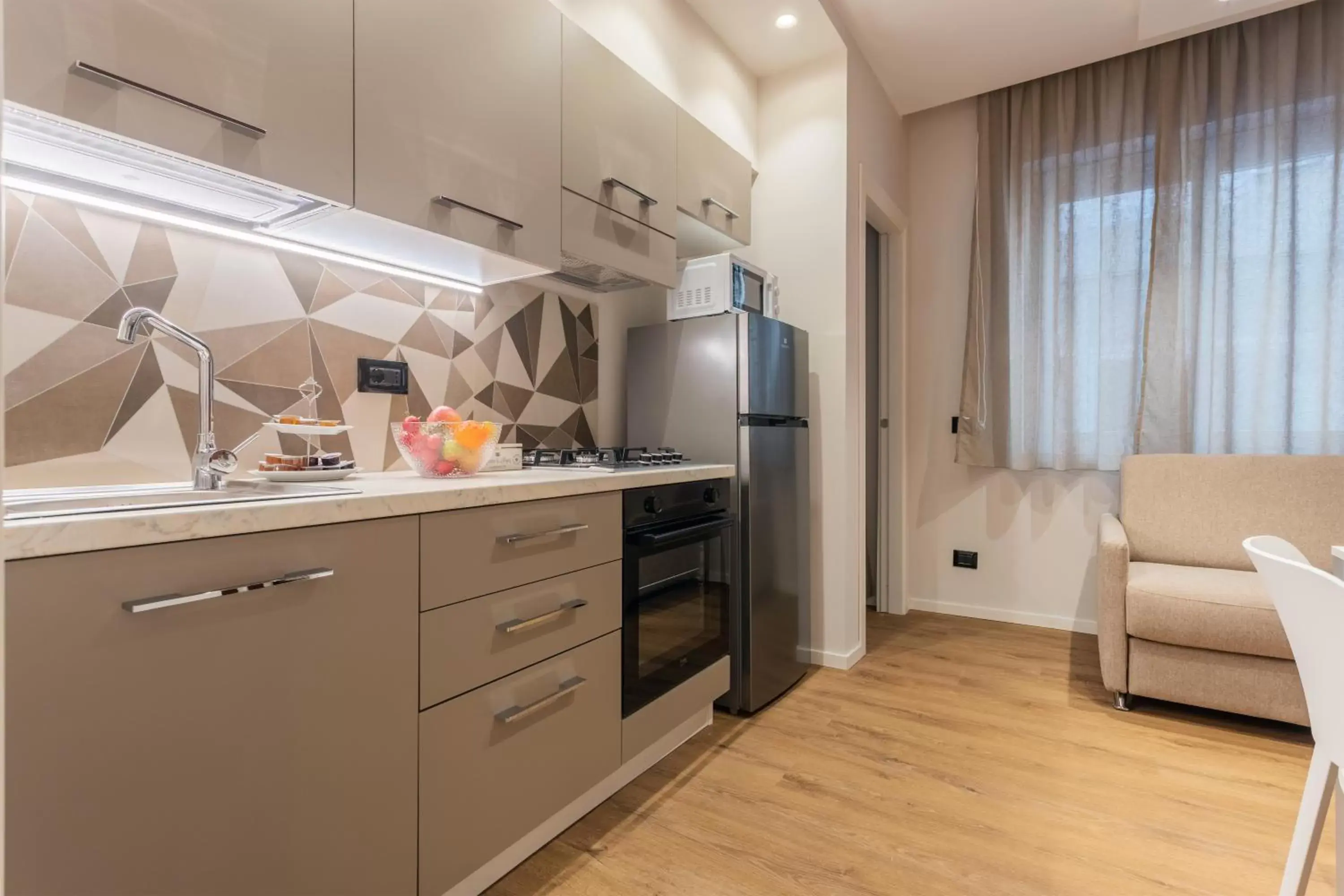 Kitchen/Kitchenette in Quinto Stabile Rooms&Suite