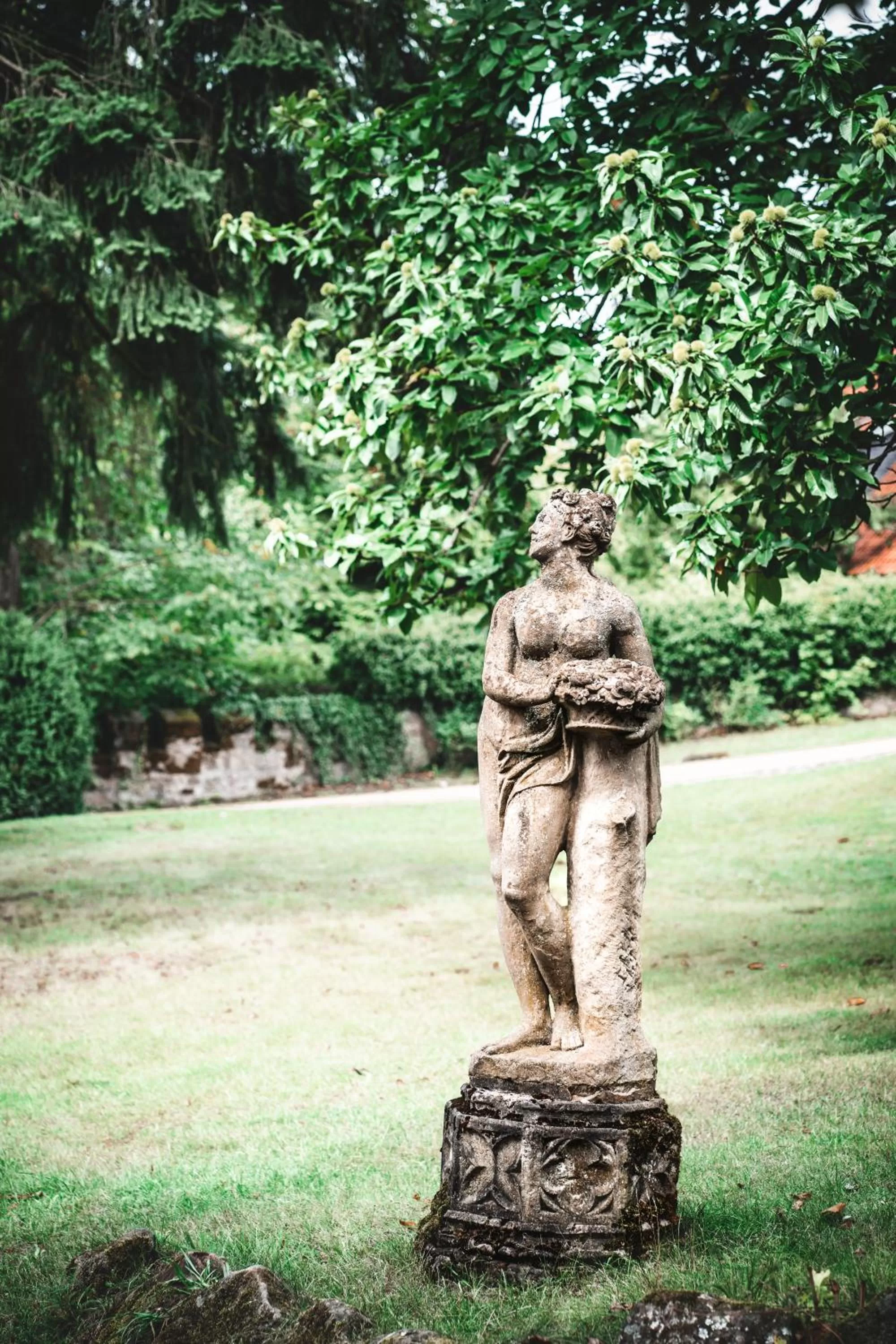 Garden in Romantik Hotel Schloss Hohenstein