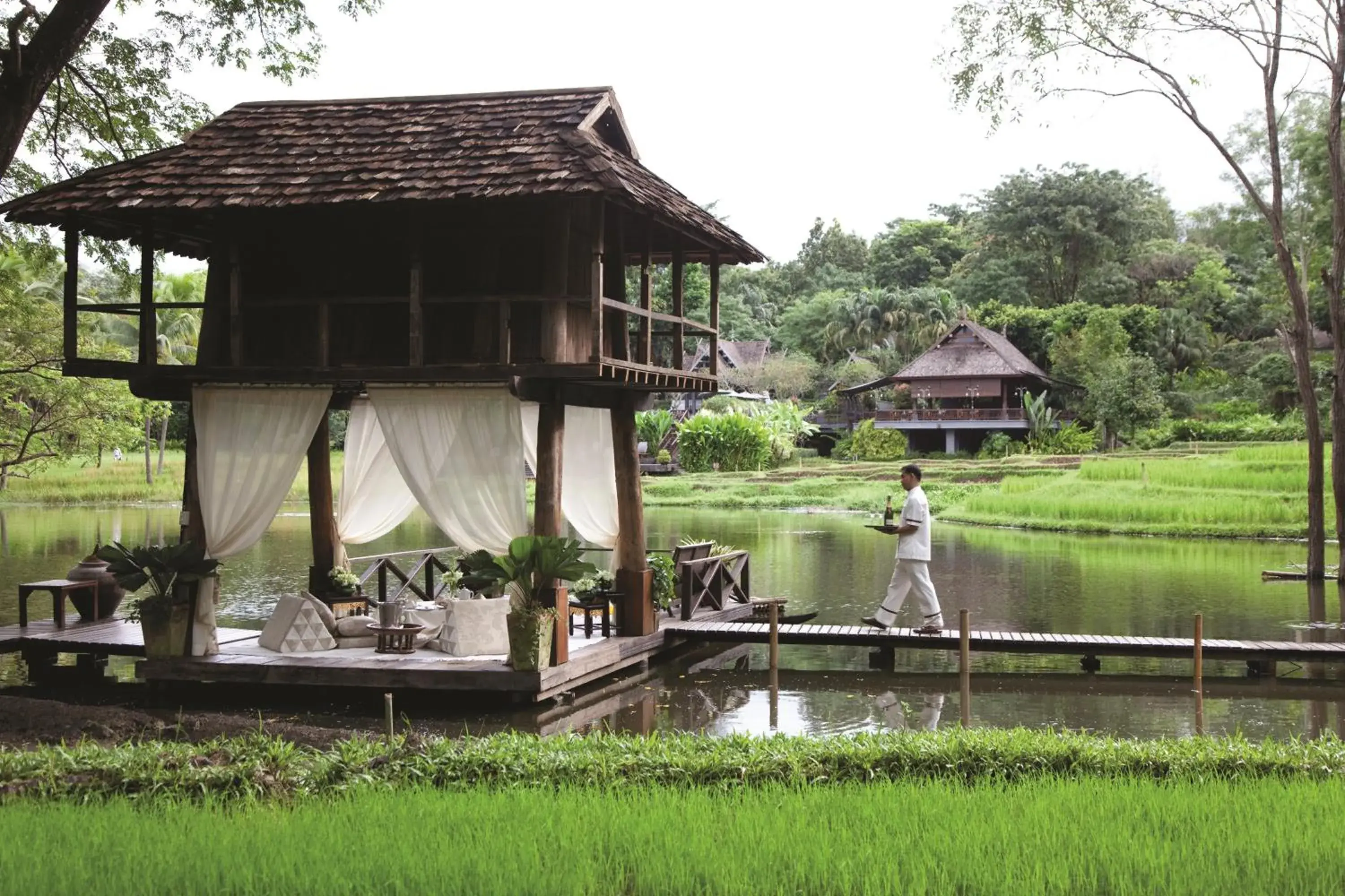 Breakfast in Four Seasons Resort Chiang Mai