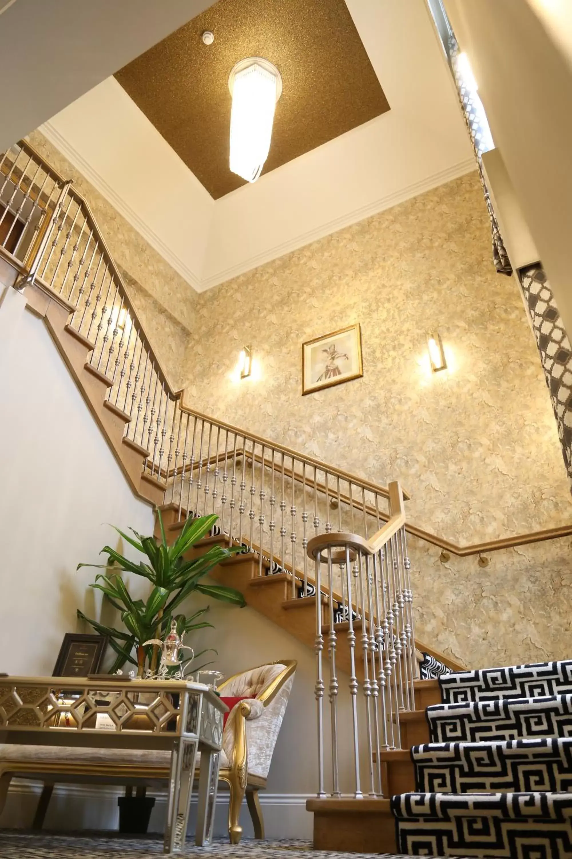 Lobby or reception in The Old Hall Hotel Lobby or reception in The Old Hall Hotel