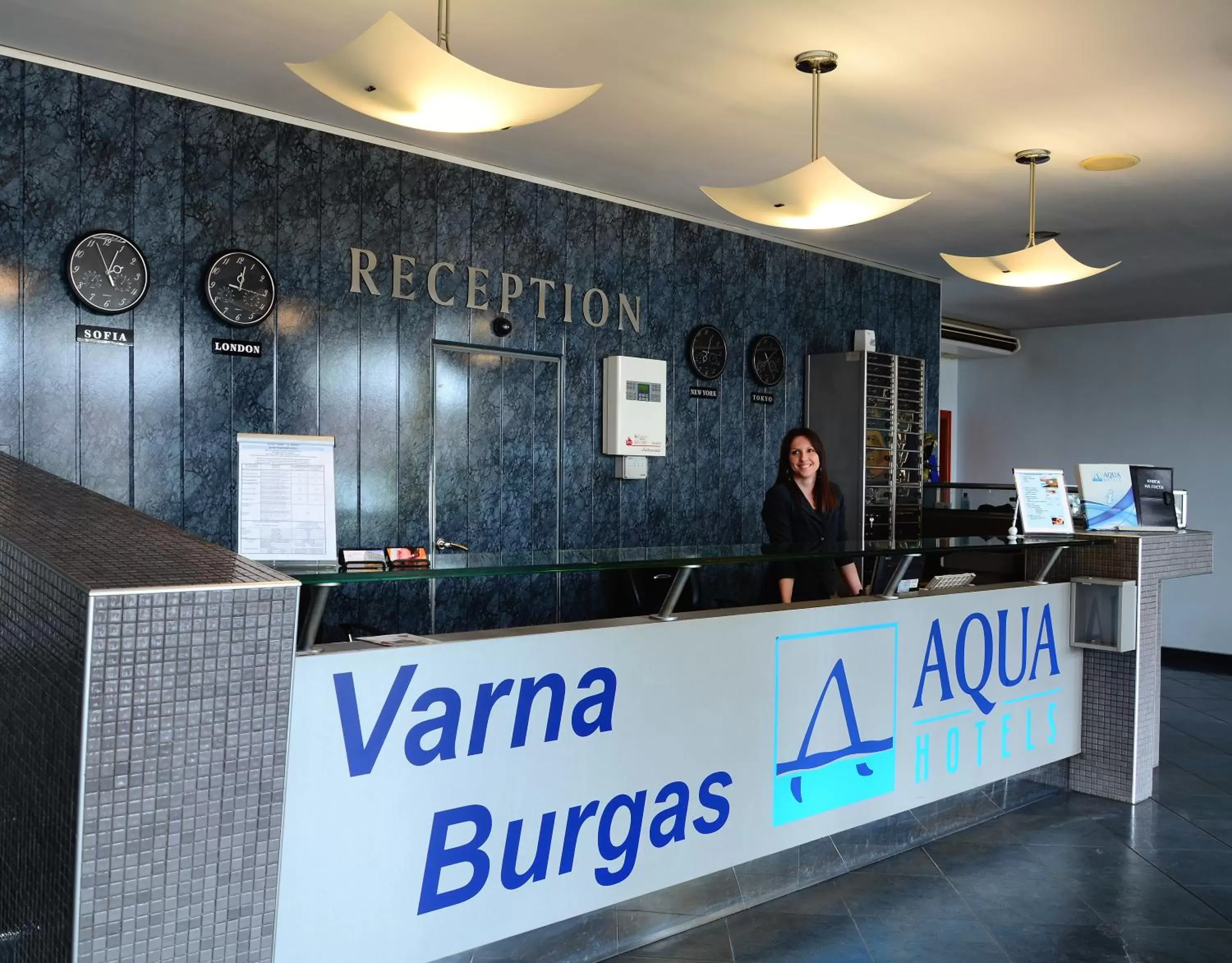Lobby or reception, Lobby/Reception in Aqua Hotel