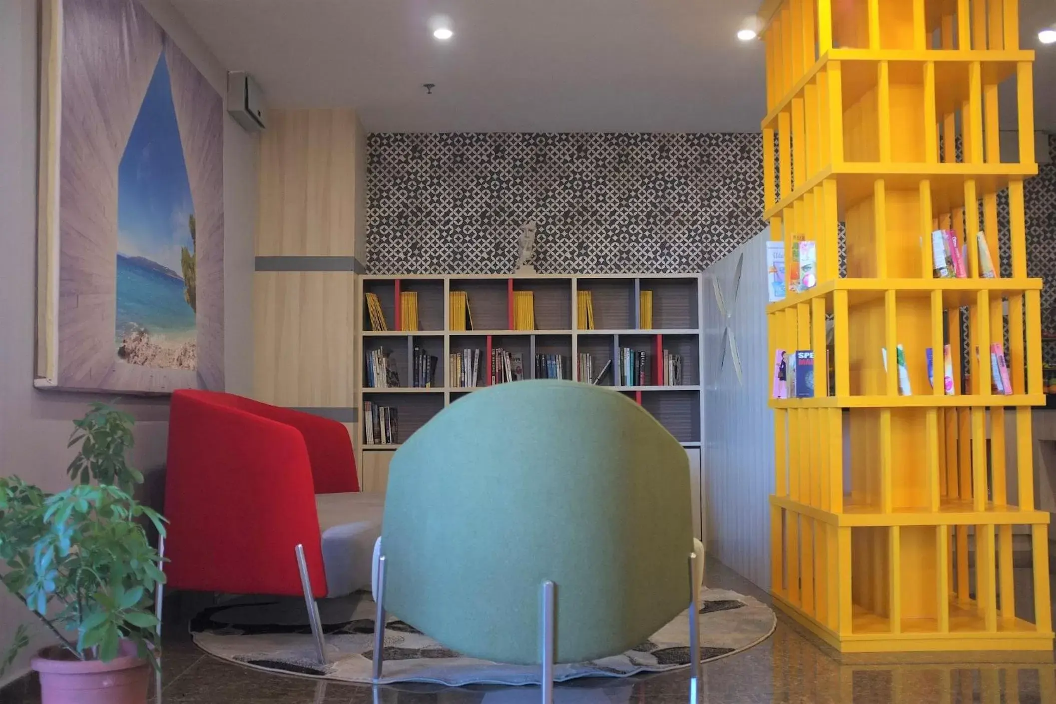 Library in Ixora Hotel Penang