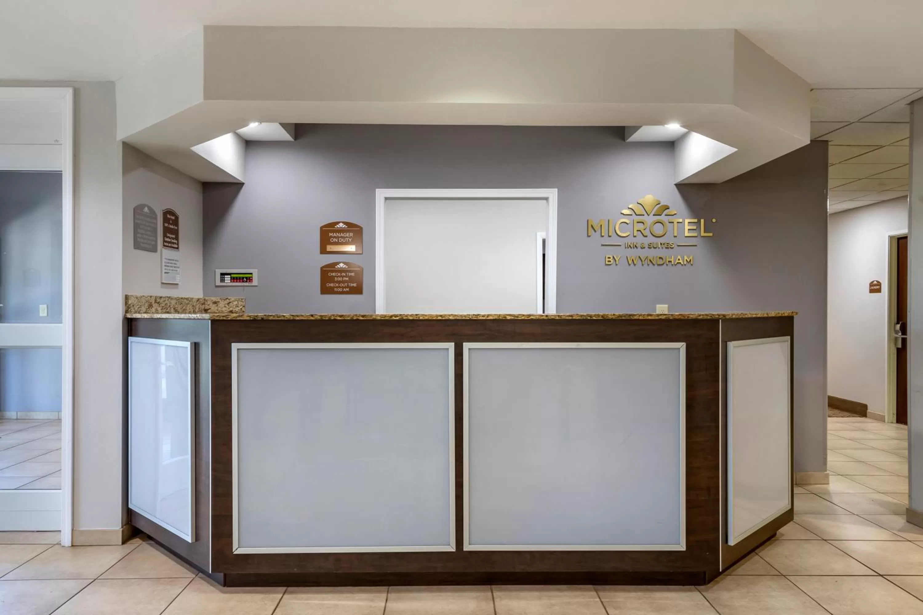 Lobby or reception in Microtel Inn & Suites Dillsboro/Sylva