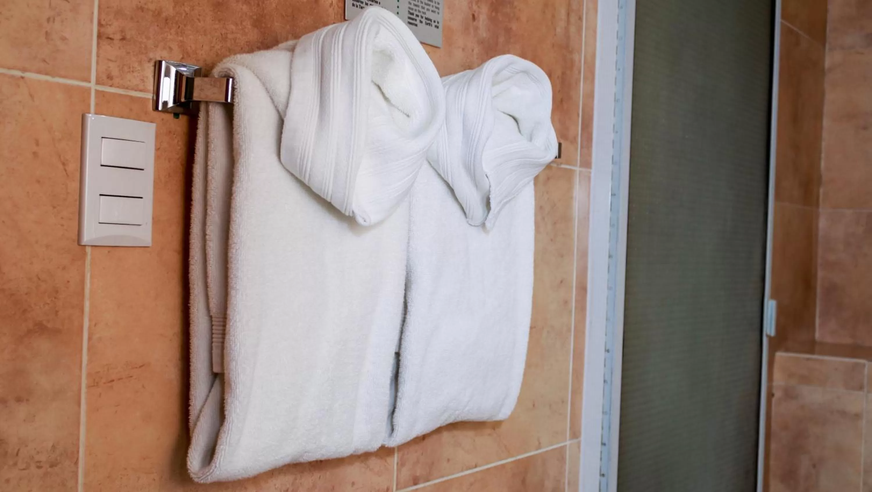 Shower in Las Magnolias Hotel Boutique