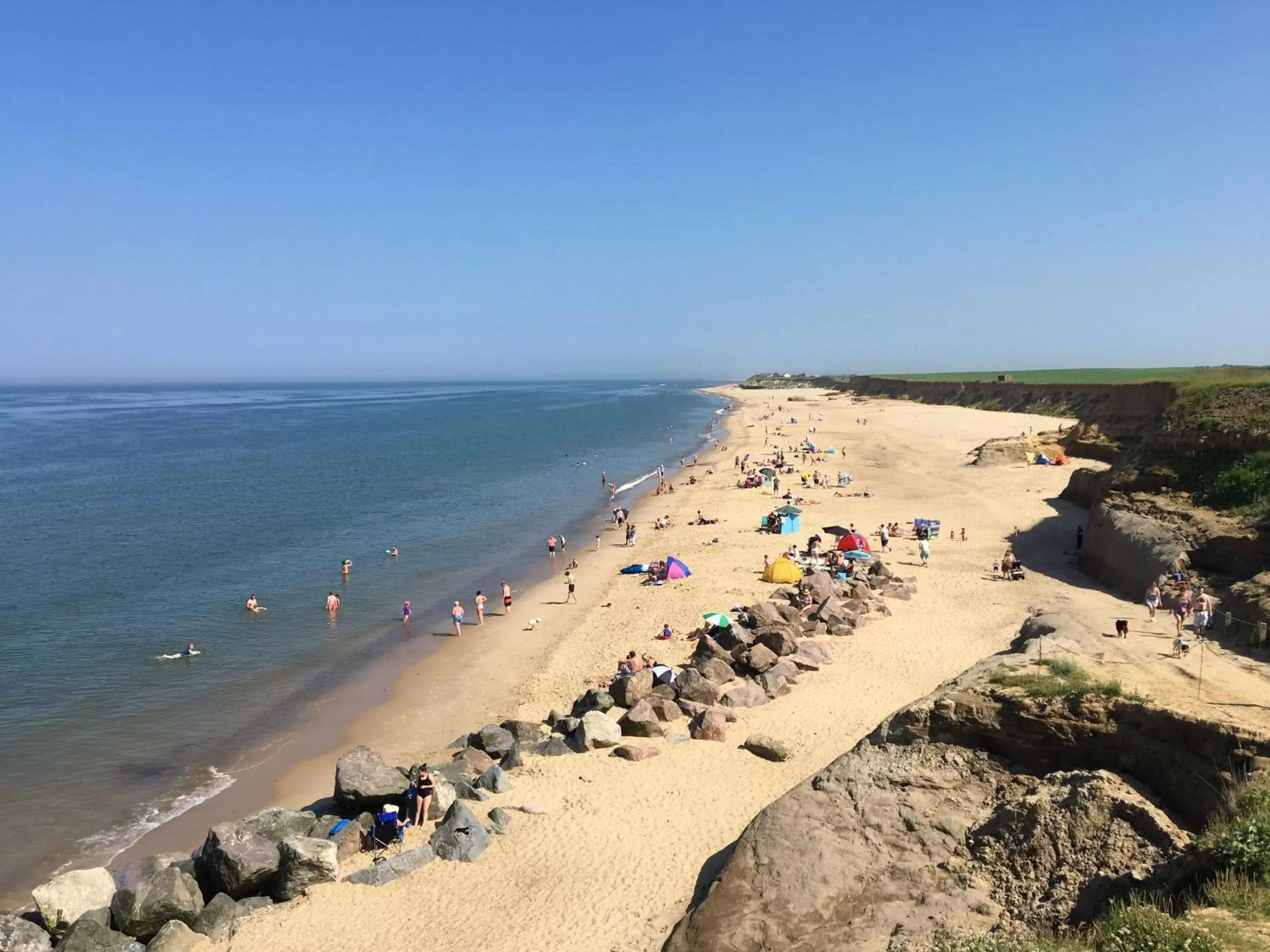 Beach in Primrose Cottage