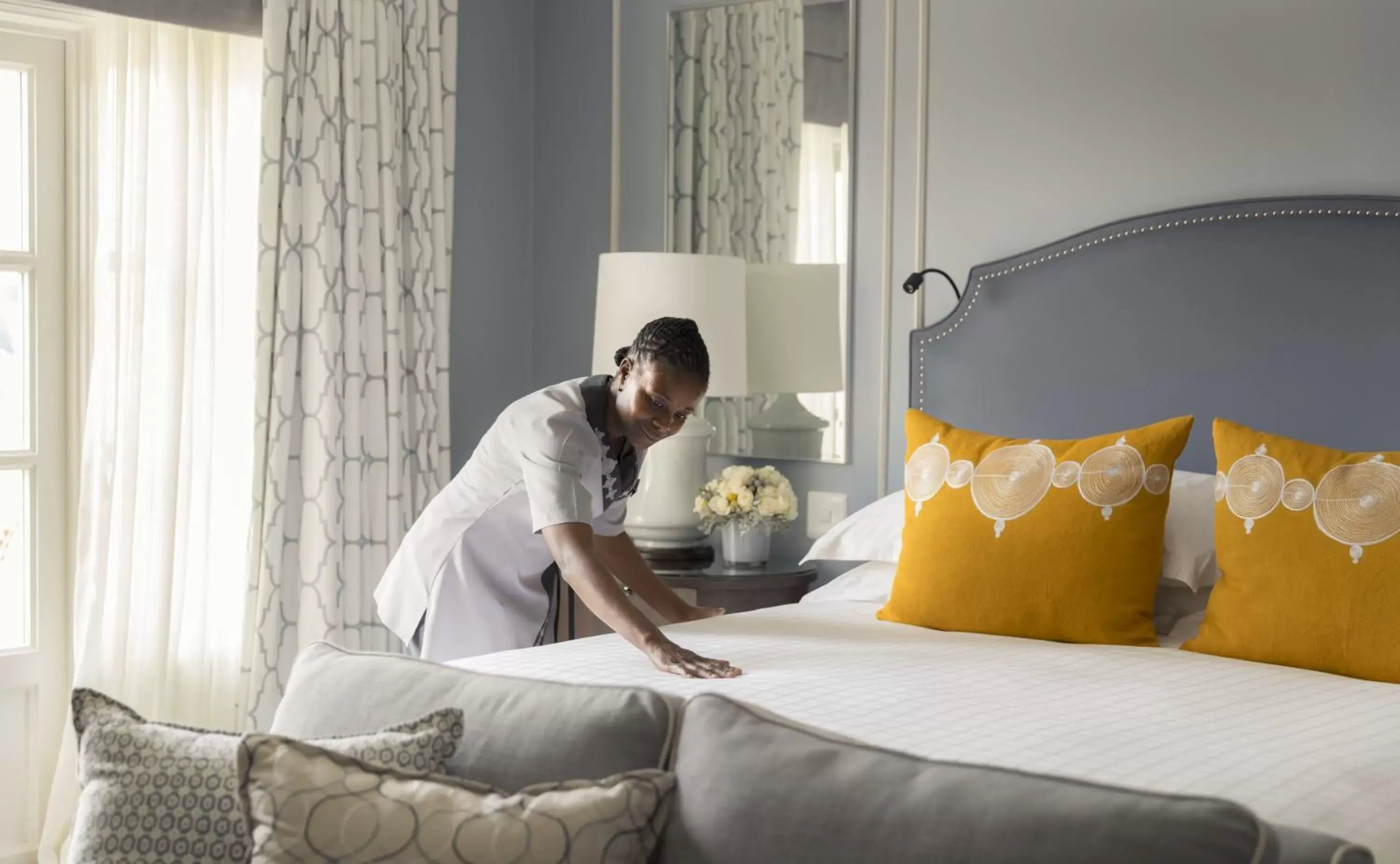 Bedroom, Bed in Four Seasons Hotel The Westcliff Bedroom, Bed in Four Seasons Hotel The Westcliff