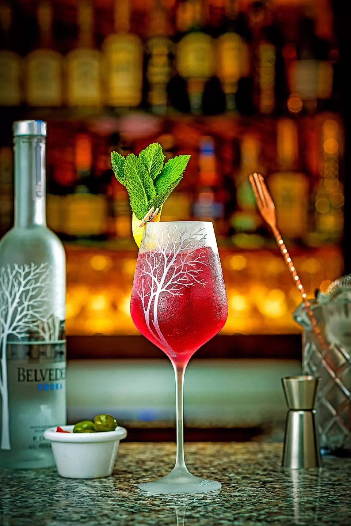 Alcoholic drinks in George Limerick Hotel