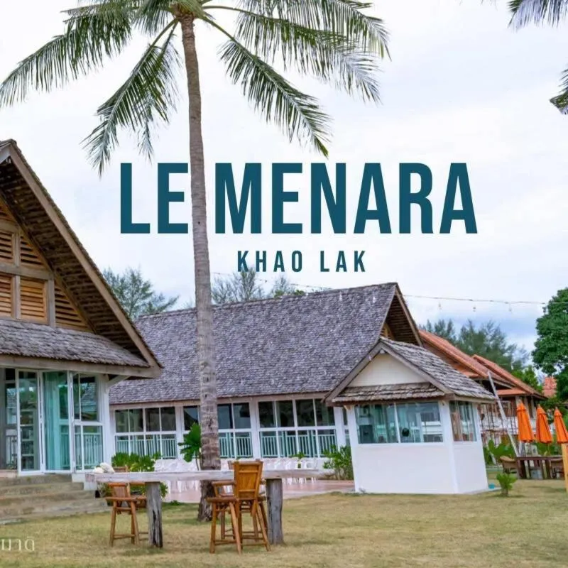 Restaurant/places to eat, Property Building in Le Menara Khao Lak