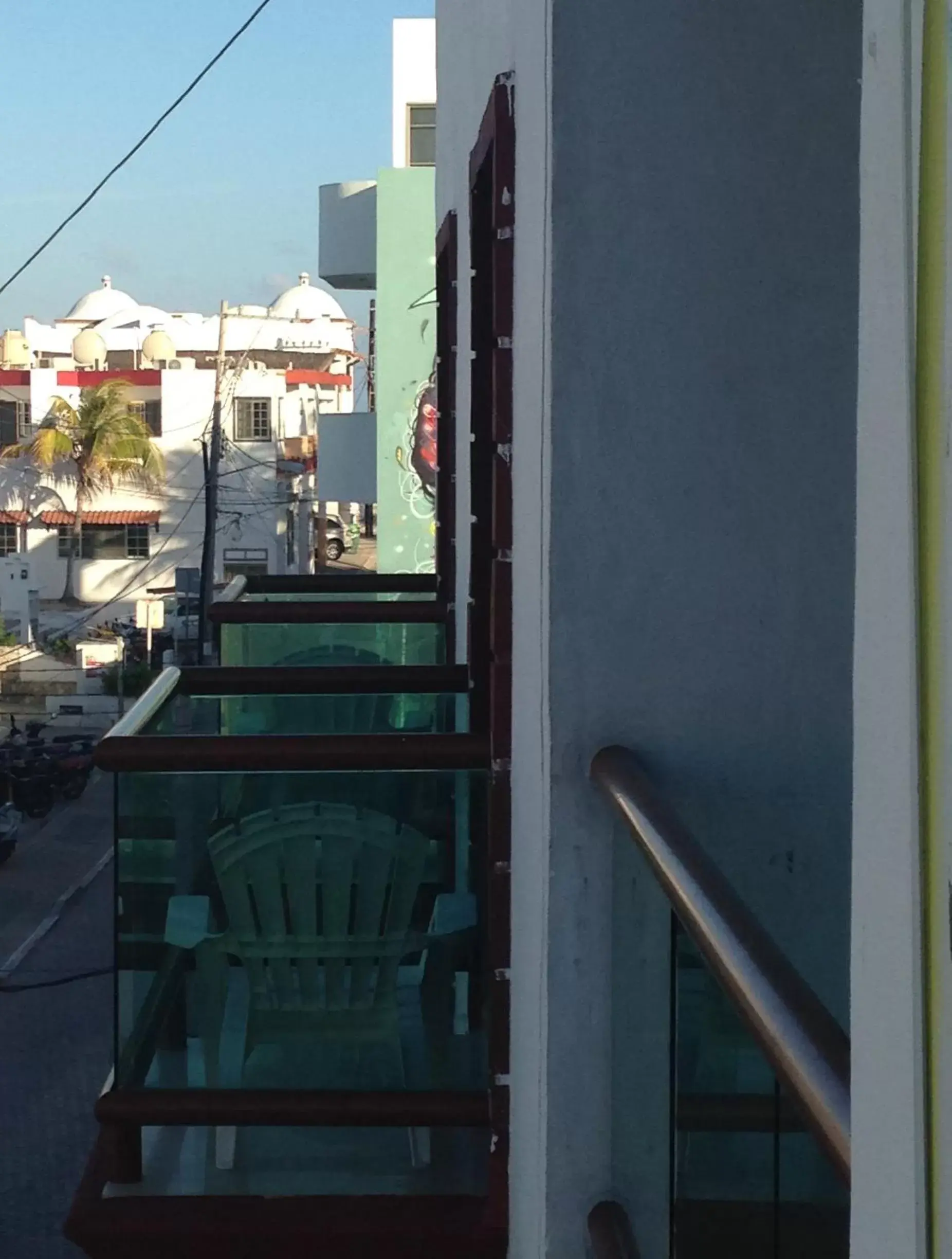 Street view, Balcony/Terrace in Hotel Isleño
