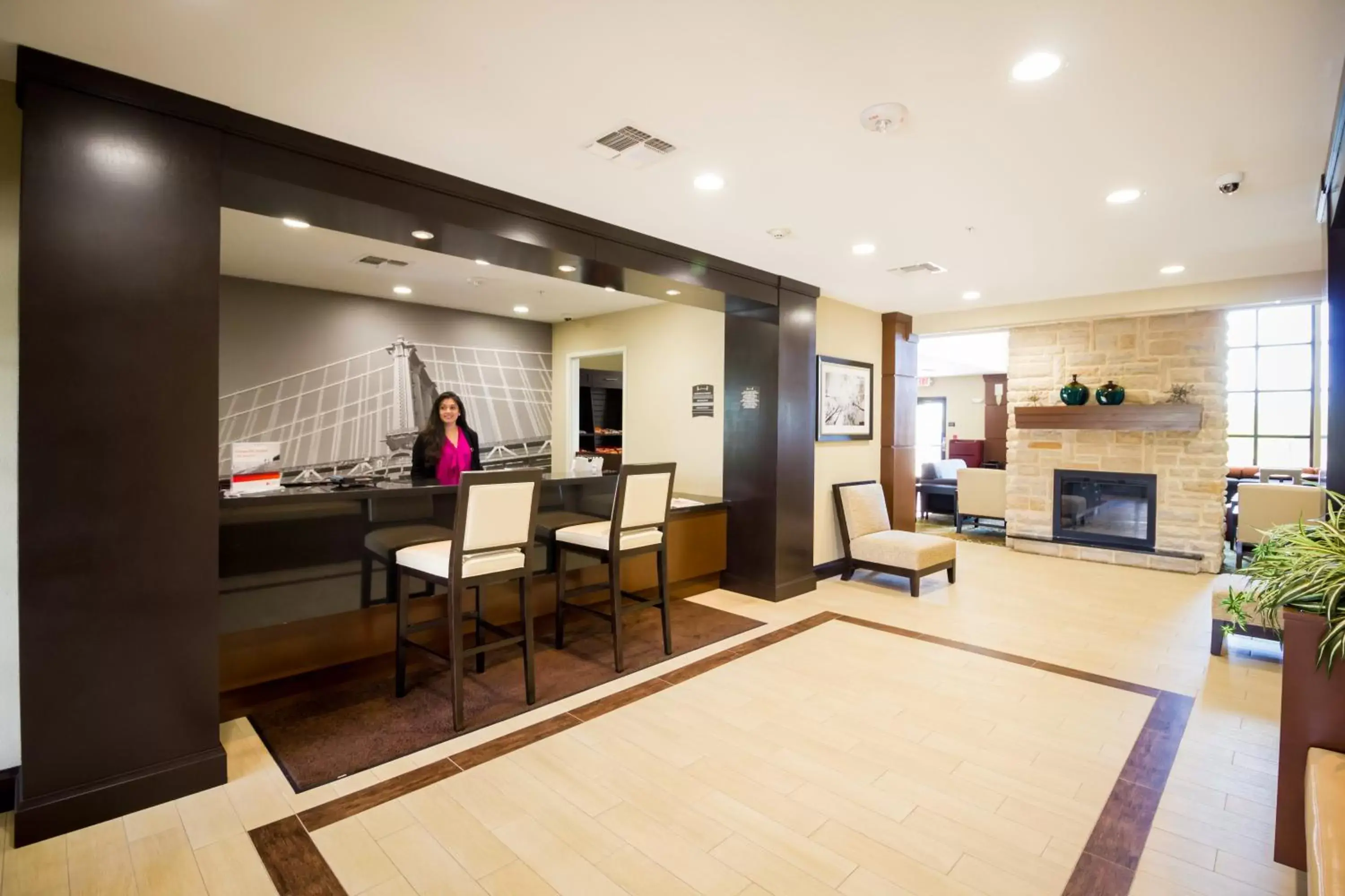 Property building, Lobby/Reception in Staybridge Suites Plano - Legacy West Area, an IHG Hotel