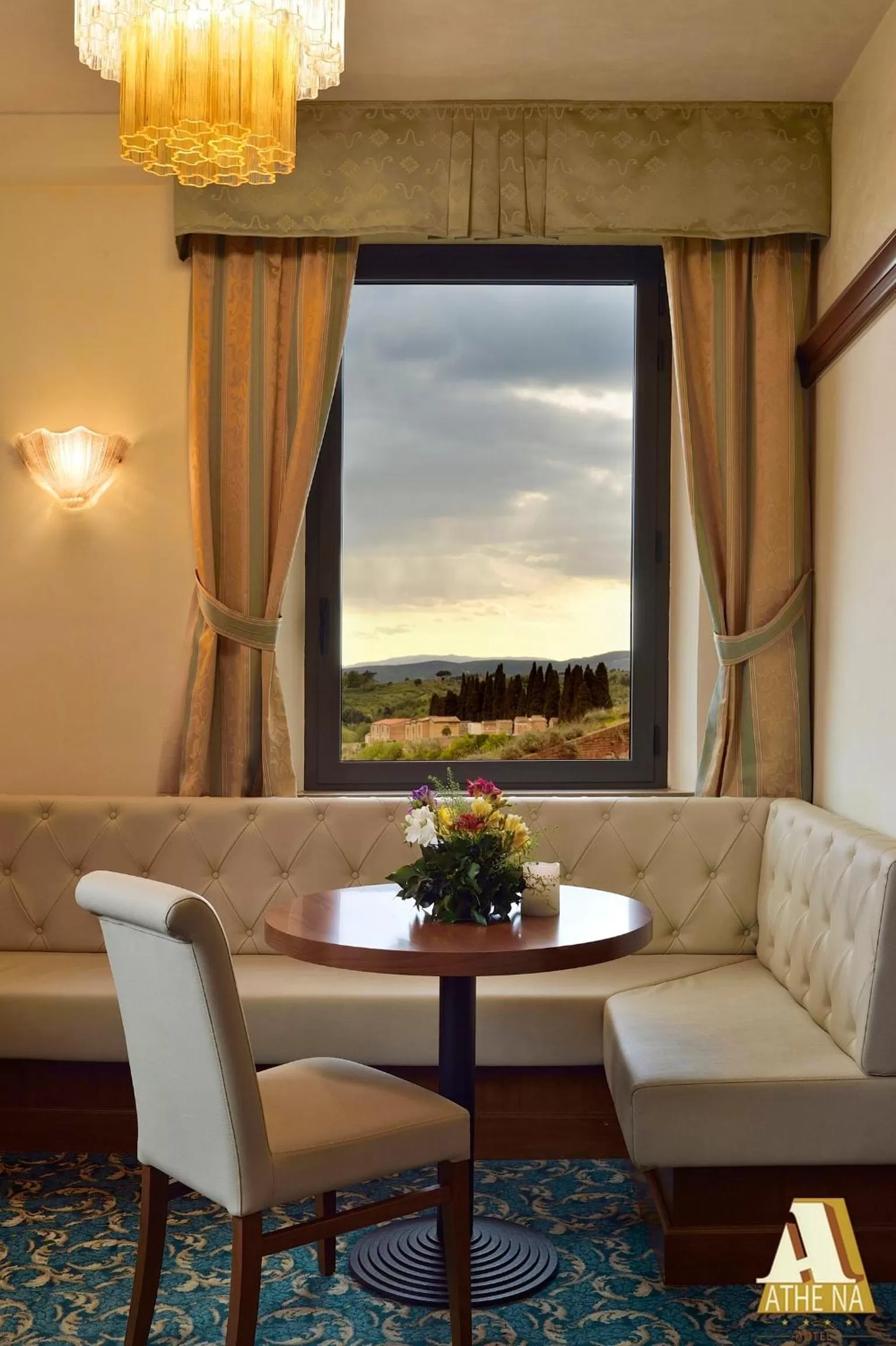 Lounge or bar in Hotel Athena