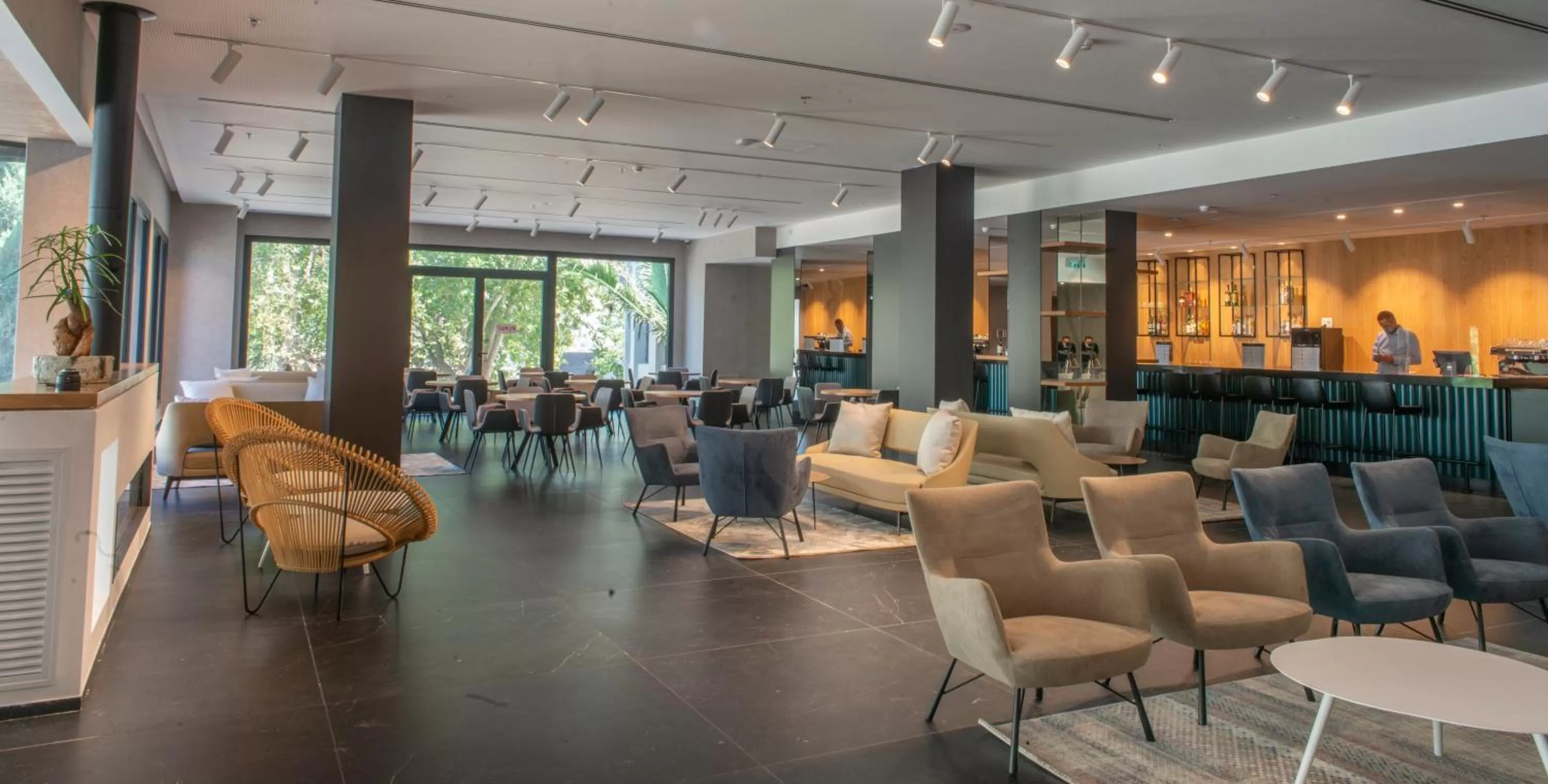 Lounge or bar in Kfar Giladi Hotel