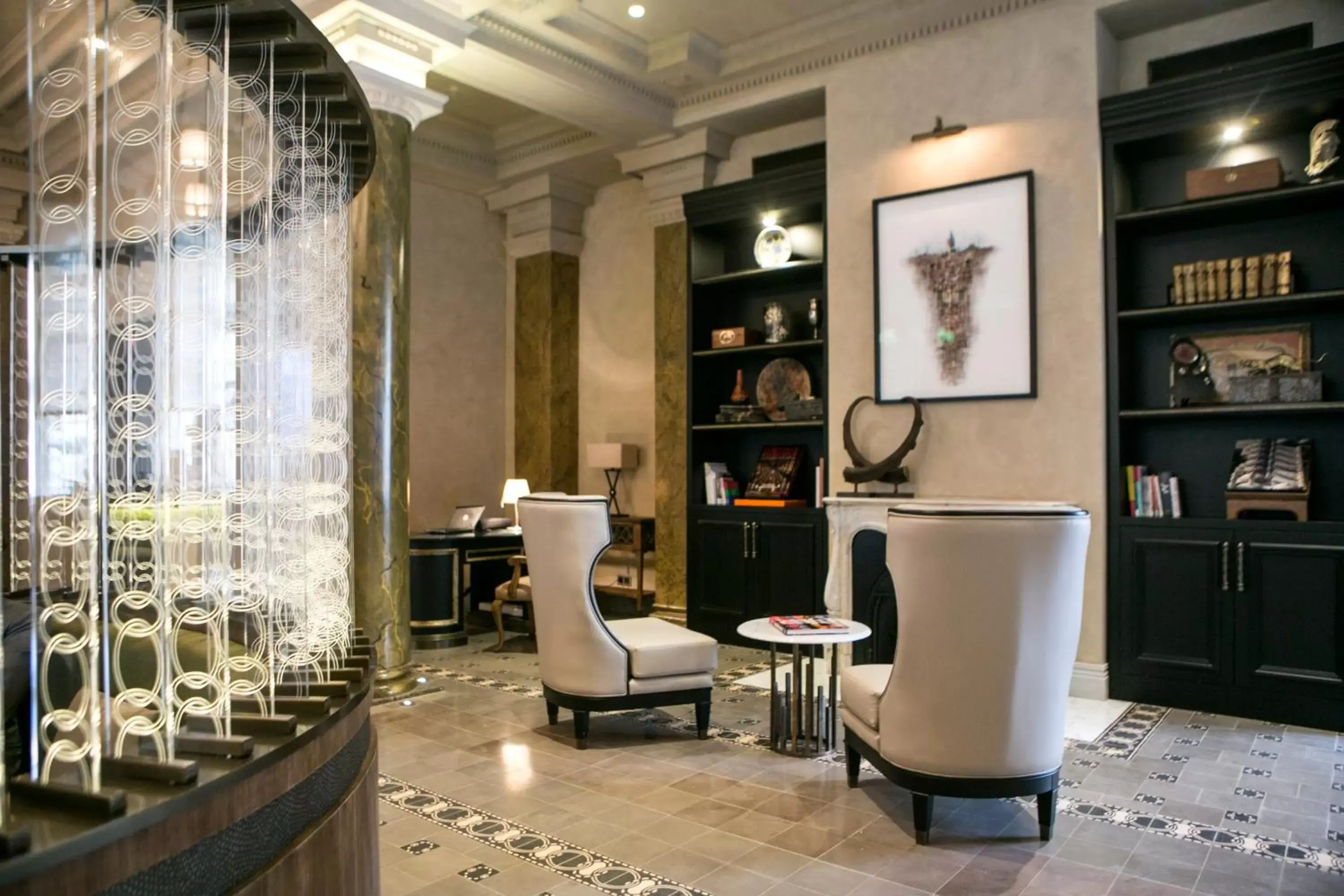 Lounge or bar in The Bank Hotel Istanbul, a Member of Design Hotels