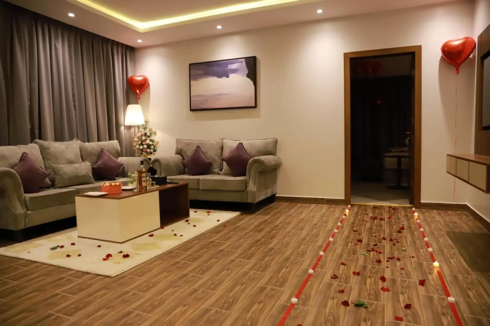 Seating area in Tulip View Hotel