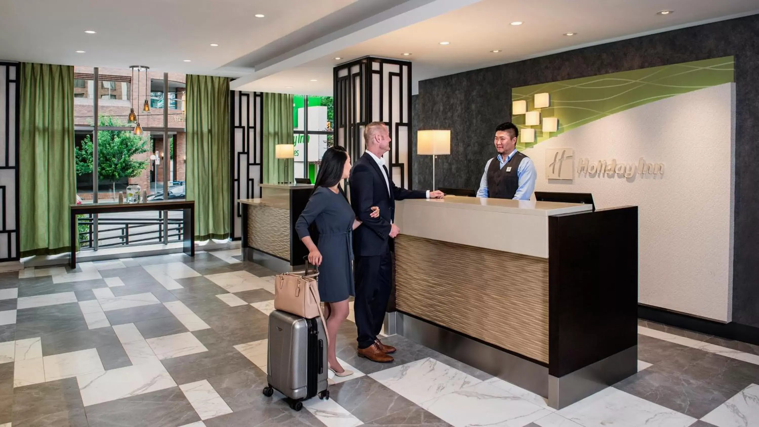 Property building, Lobby/Reception in Holiday Inn Vancouver Downtown & Suites, an IHG Hotel