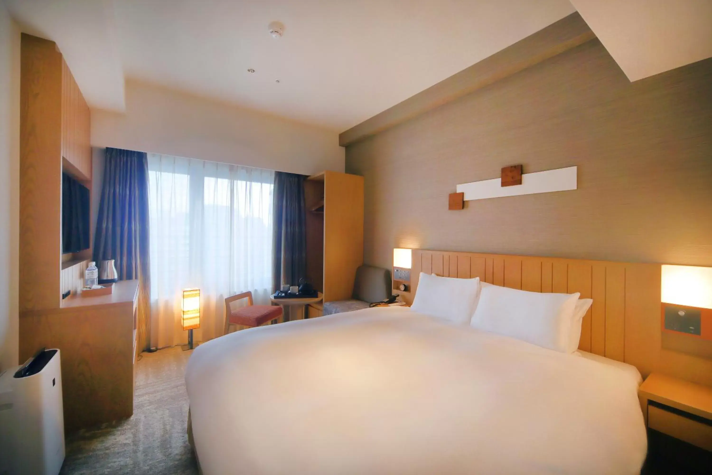 Photo of the whole room, Bed in SH by the square hotel Kyoto Kiyamachi