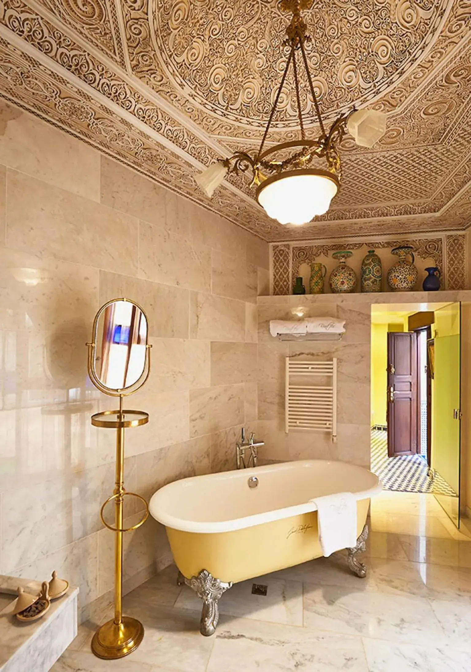 Bathroom in Riad Fes Relais et Cháteaux