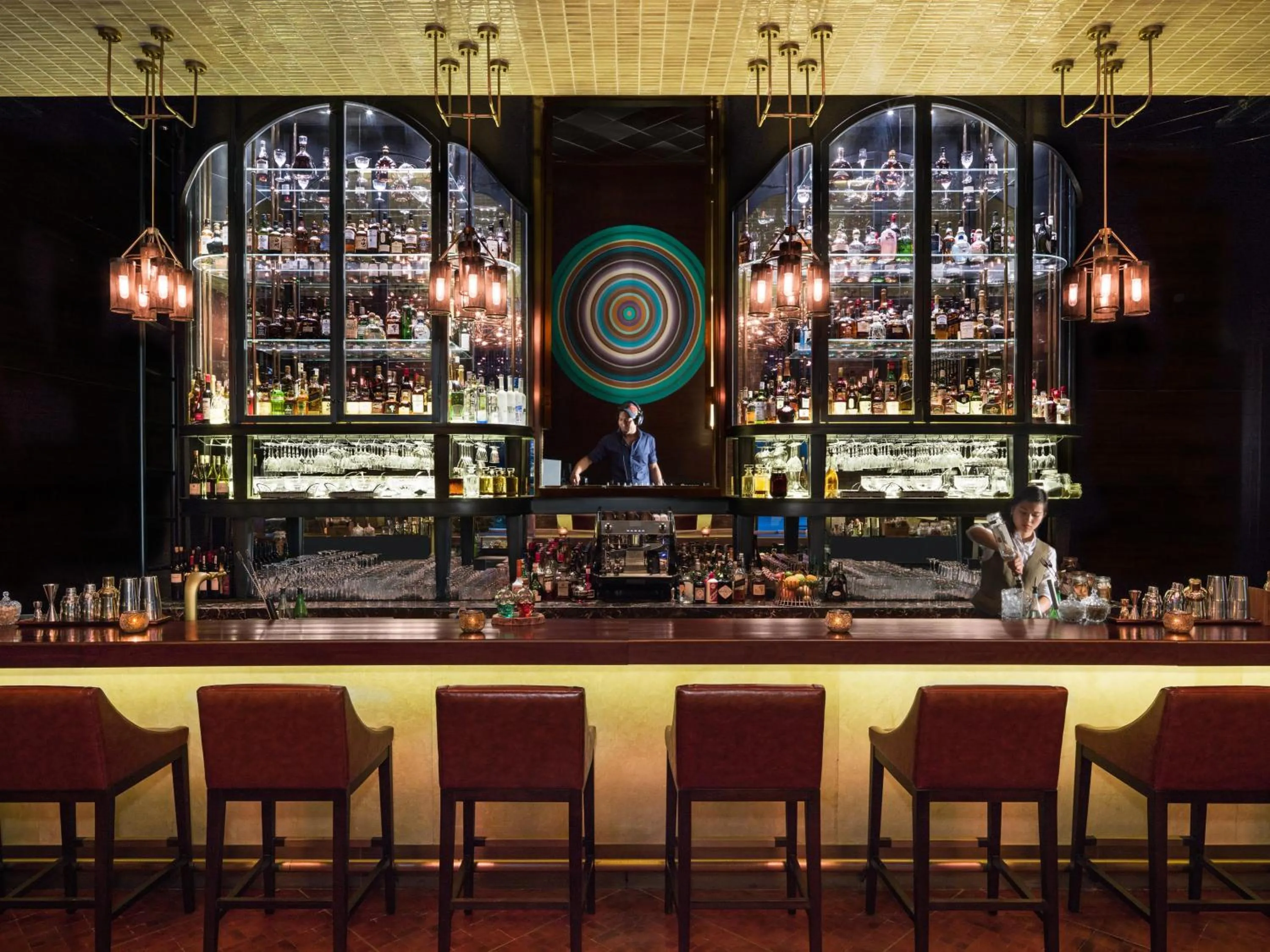 Lounge or bar in The Temple House