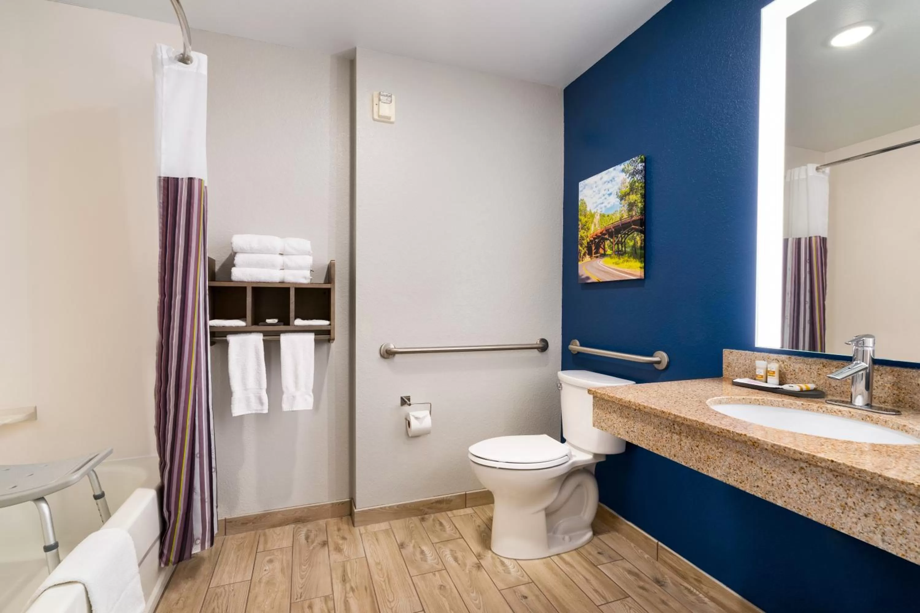 Toilet in La Quinta Inn and Suites by Wyndham at WaTiki Waterpark