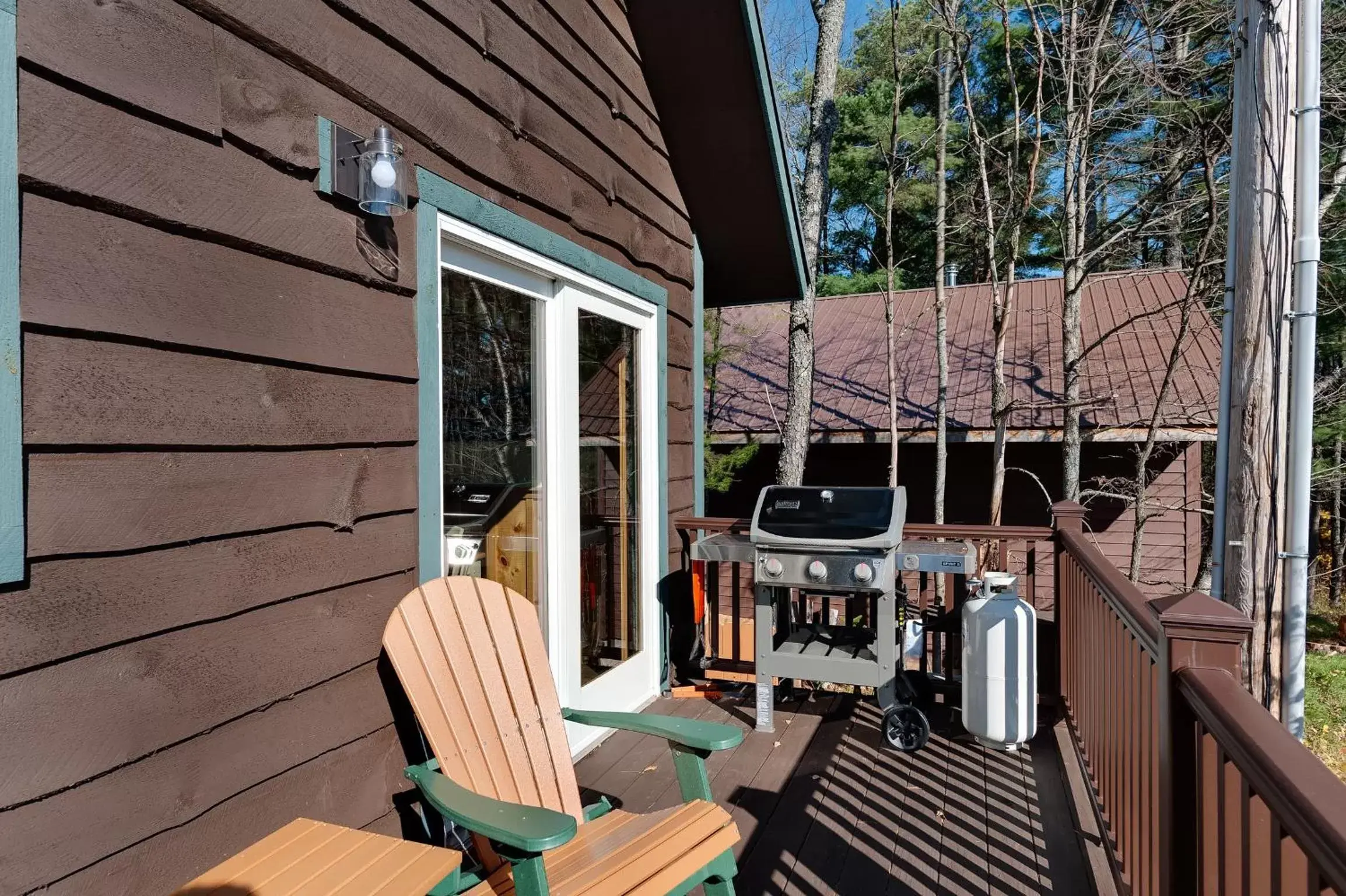 BBQ facilities in Cobble Mountain Lodge