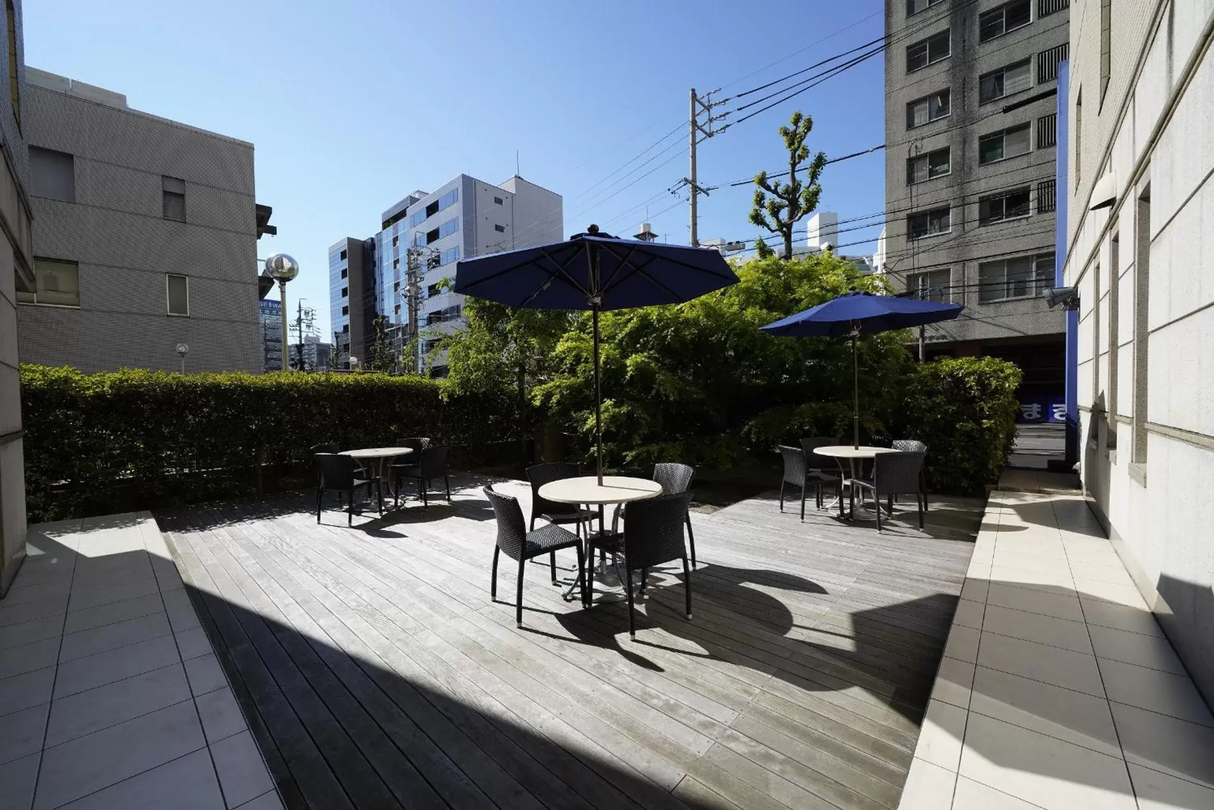 Balcony/Terrace in Meitetsu Inn Nagoya Kanayama