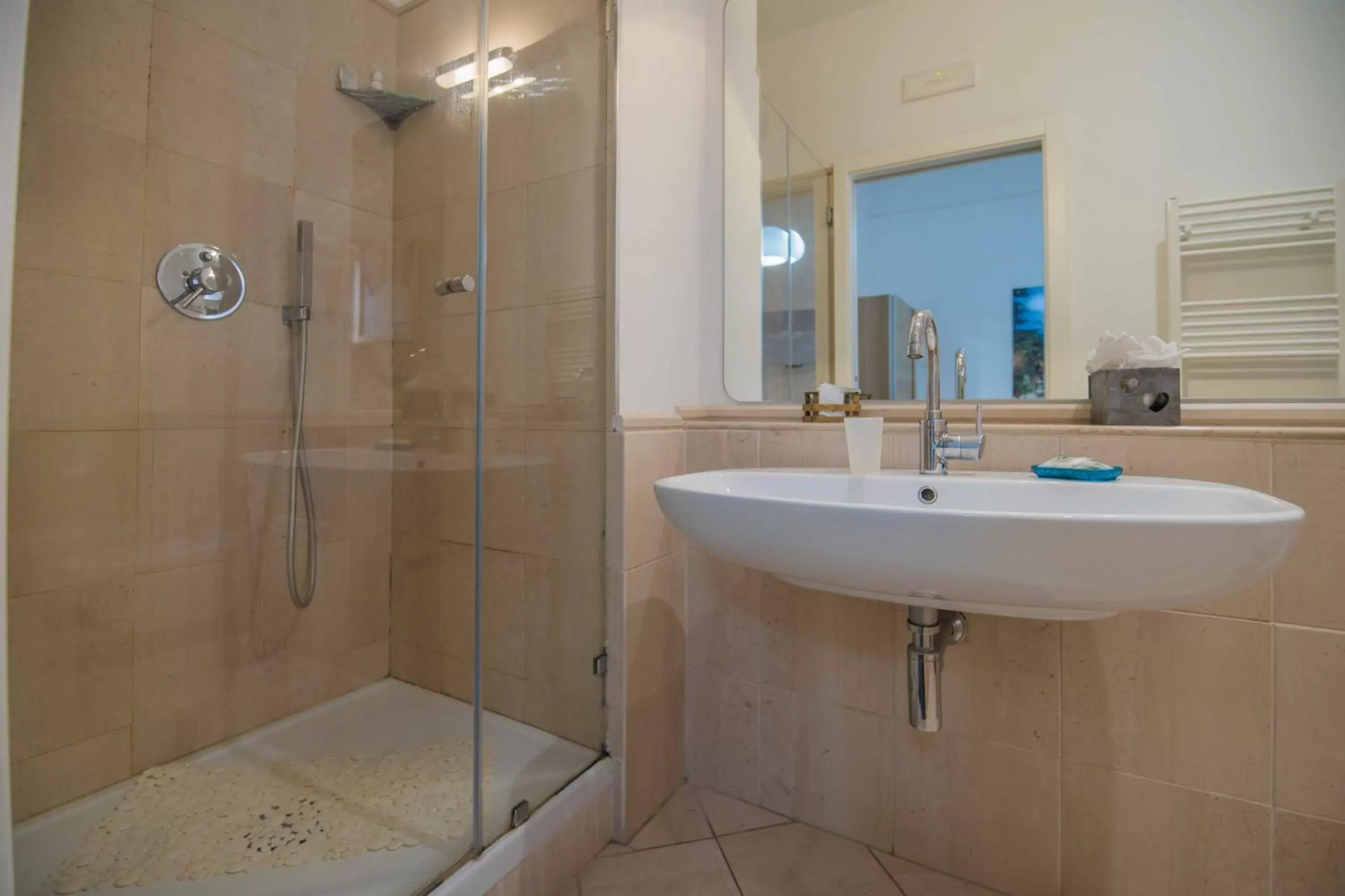 Shower, Bathroom in Bed&Breakfast Salerno