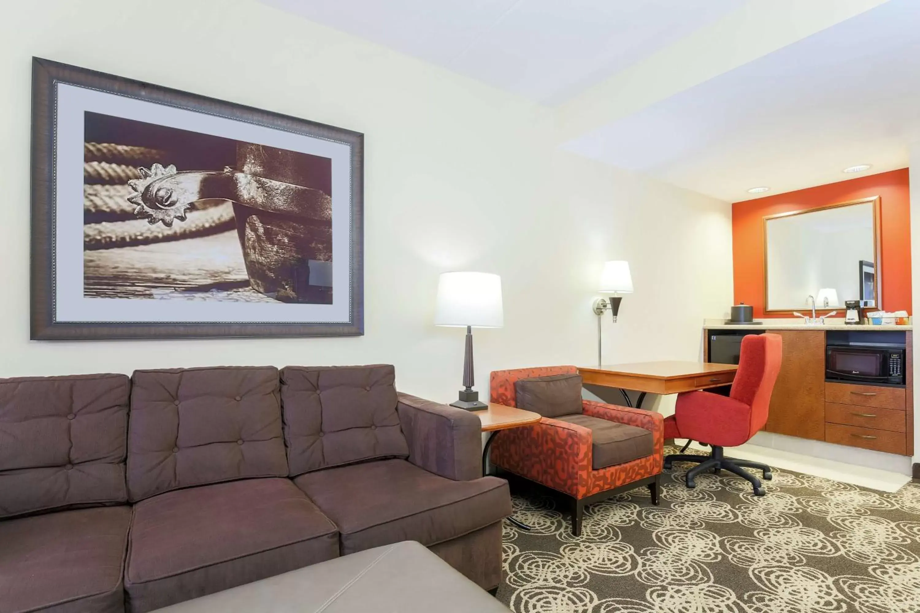 Bedroom, Seating Area in Hampton Inn & Suites Dallas-Allen