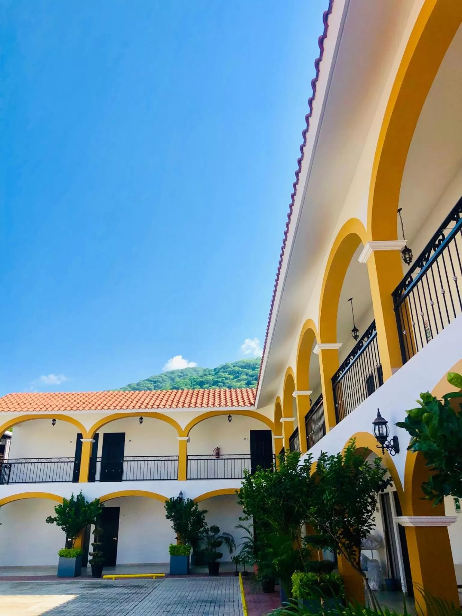 Property building in Casa Blanca Hotel