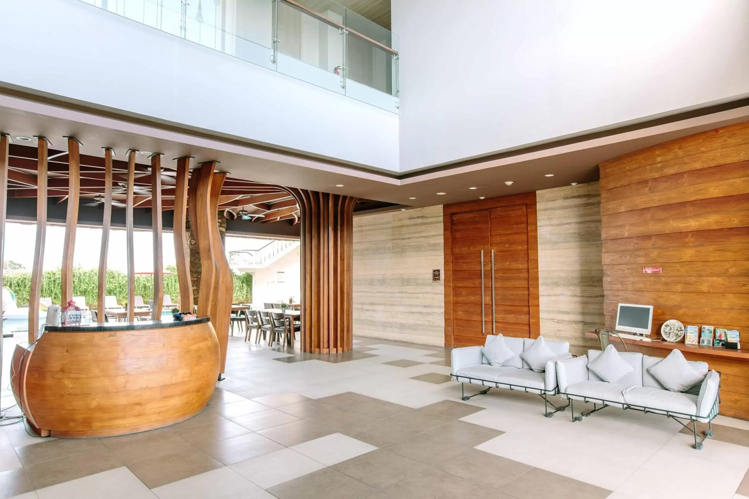 Lobby or reception in Mahogany Hotel